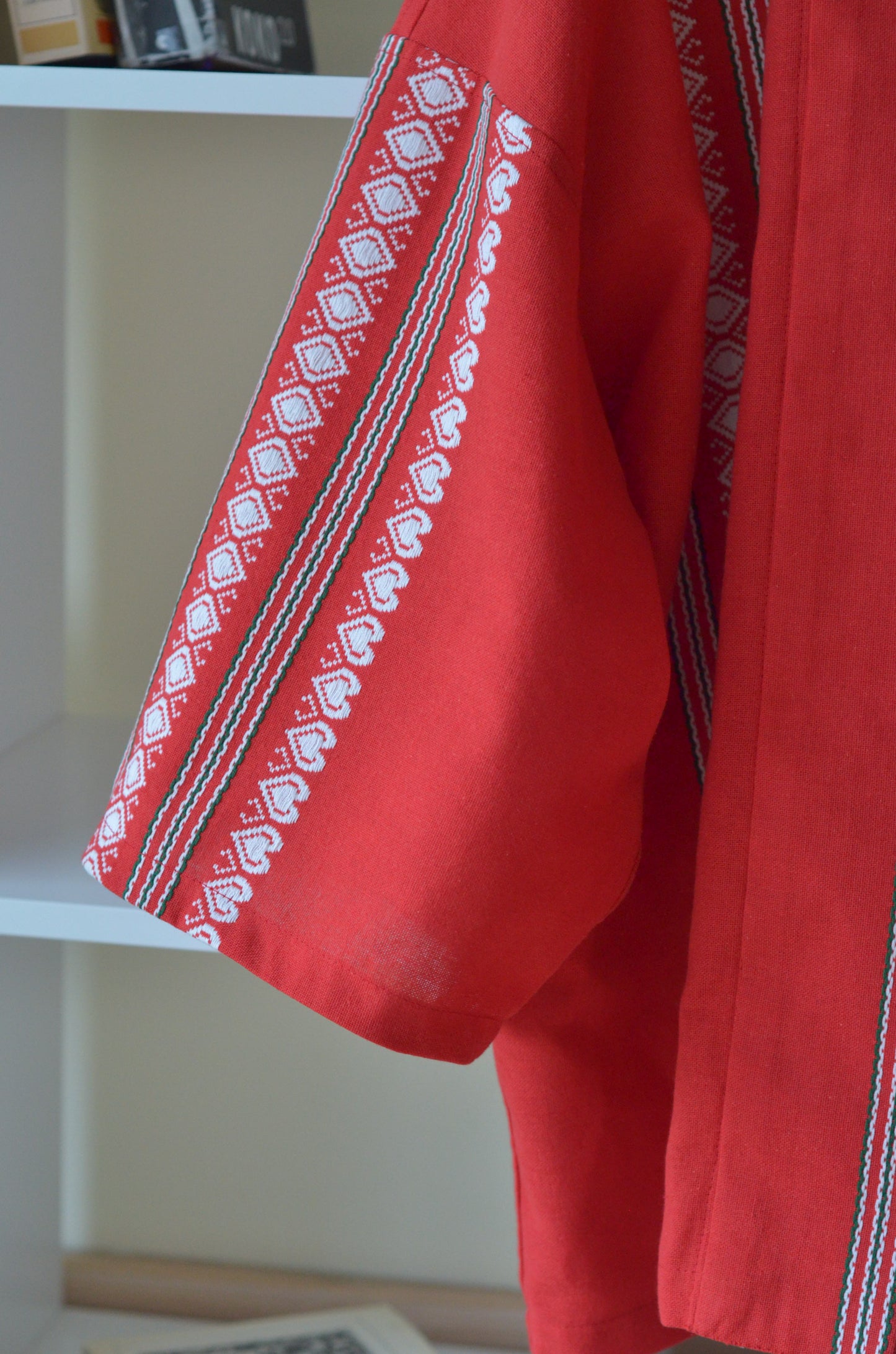 Embroidered Cotton Kimono