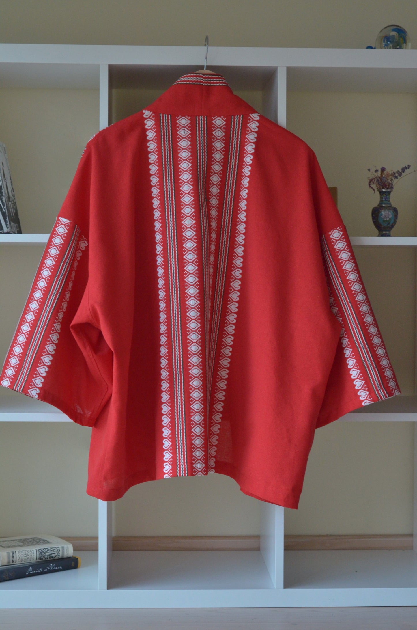 Embroidered Cotton Kimono