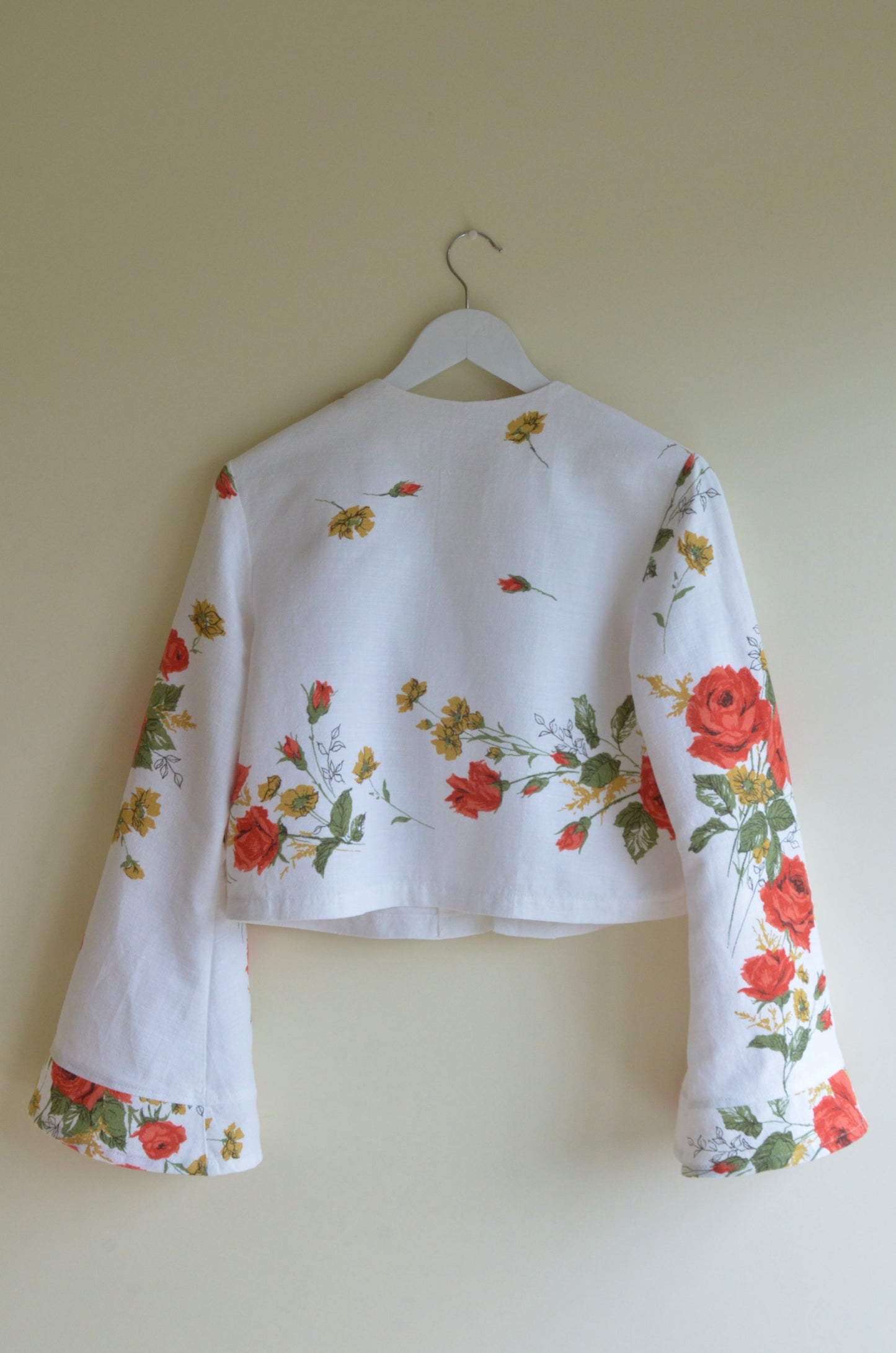 Tie-front Blouse Floral
