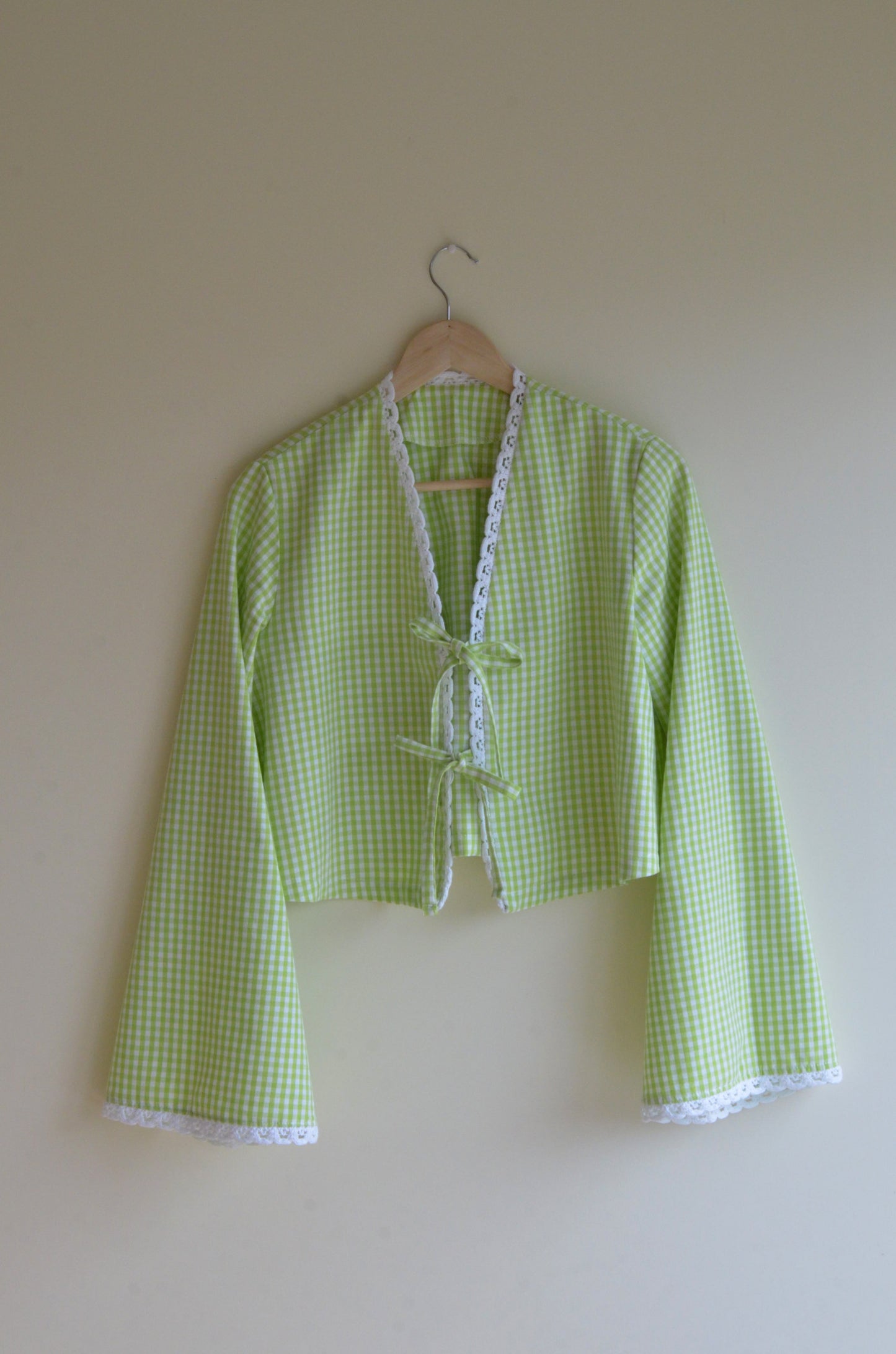 Tie-front Blouse