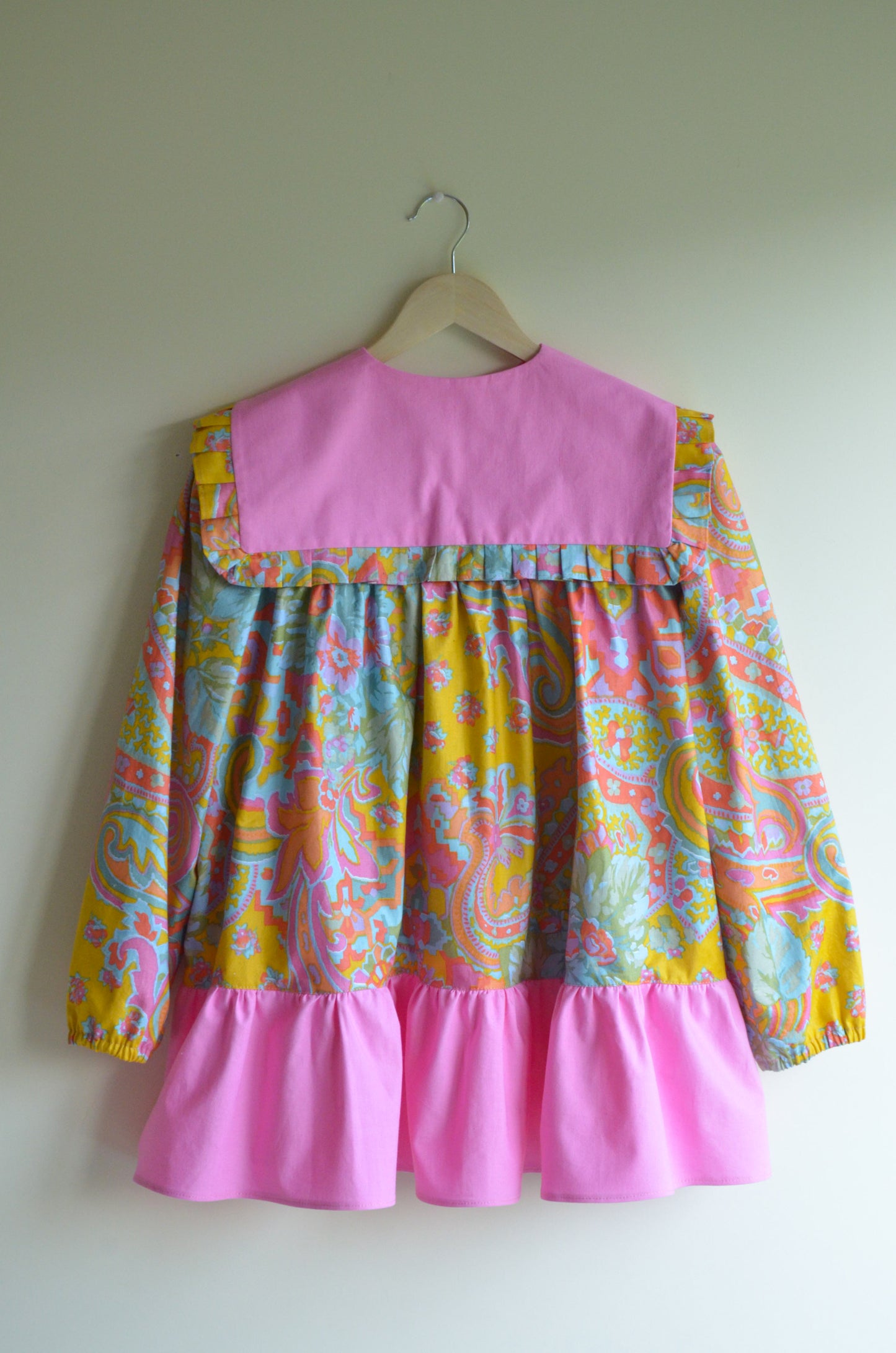 Boho Style Blouse with Collar