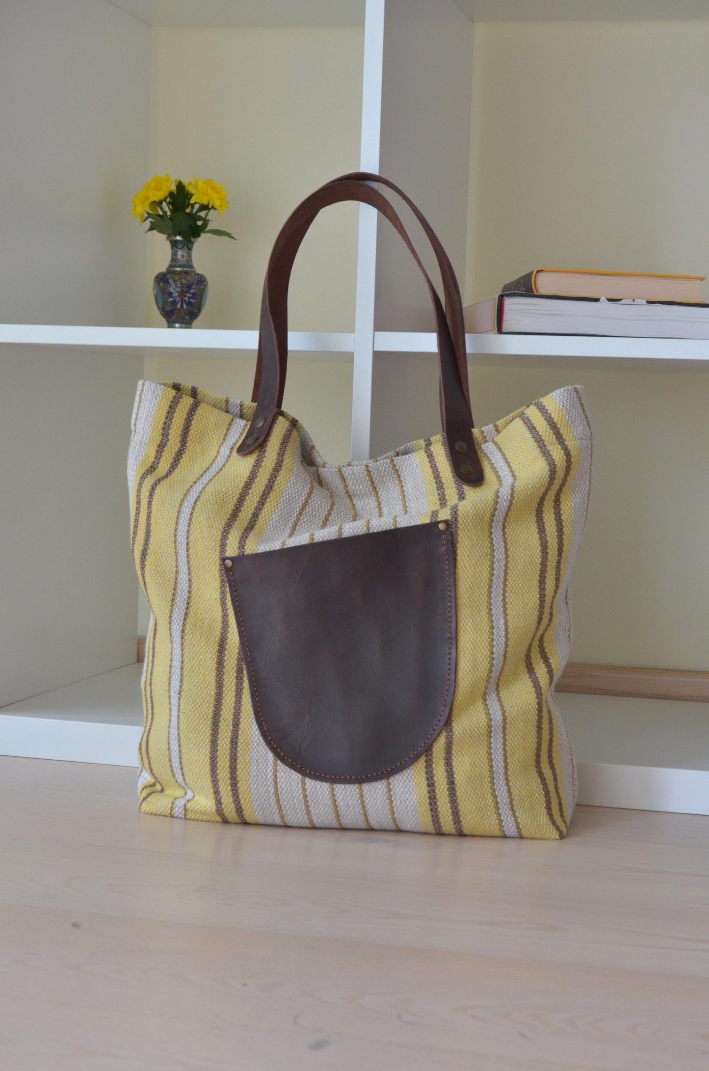 Striped Handbag