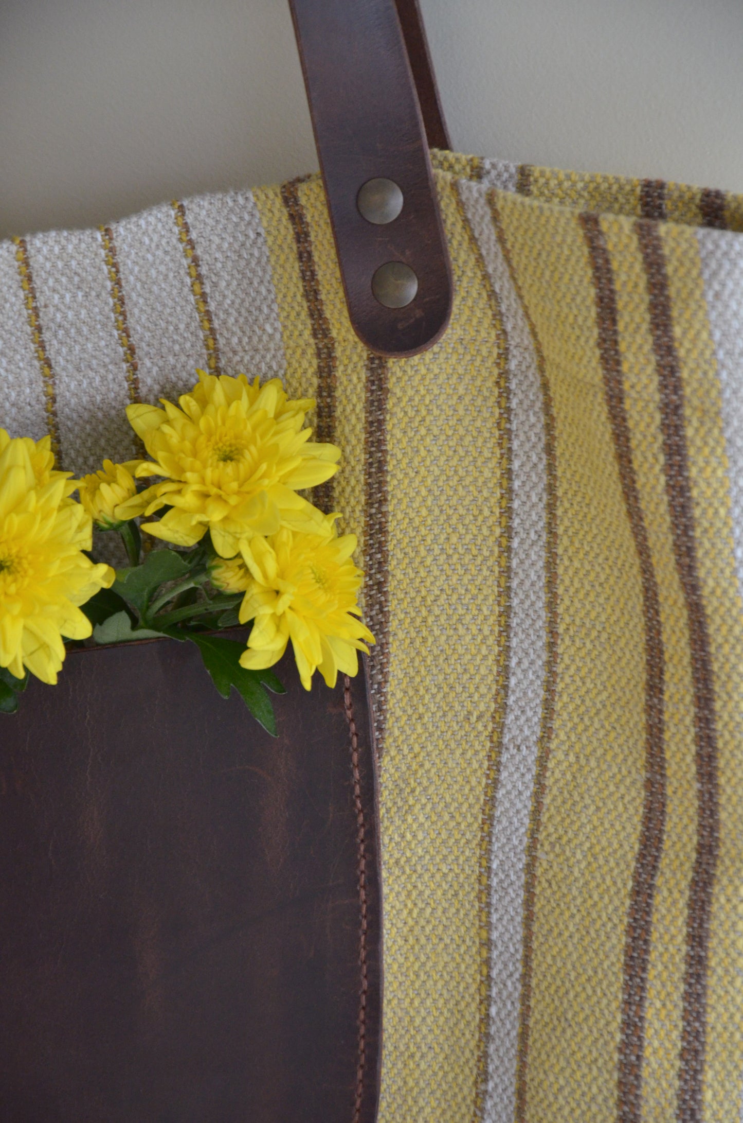 Striped Handbag