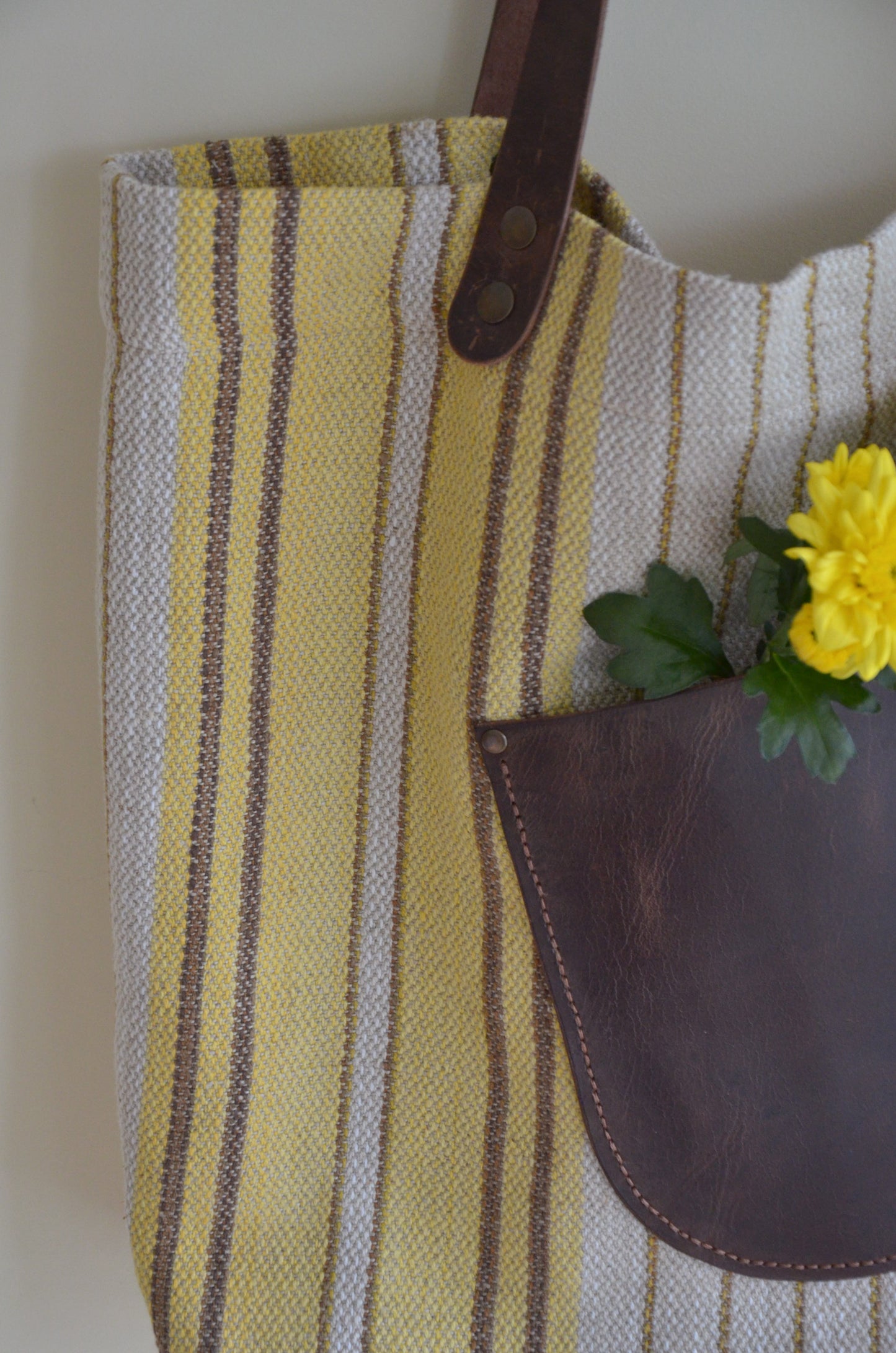 Striped Handbag