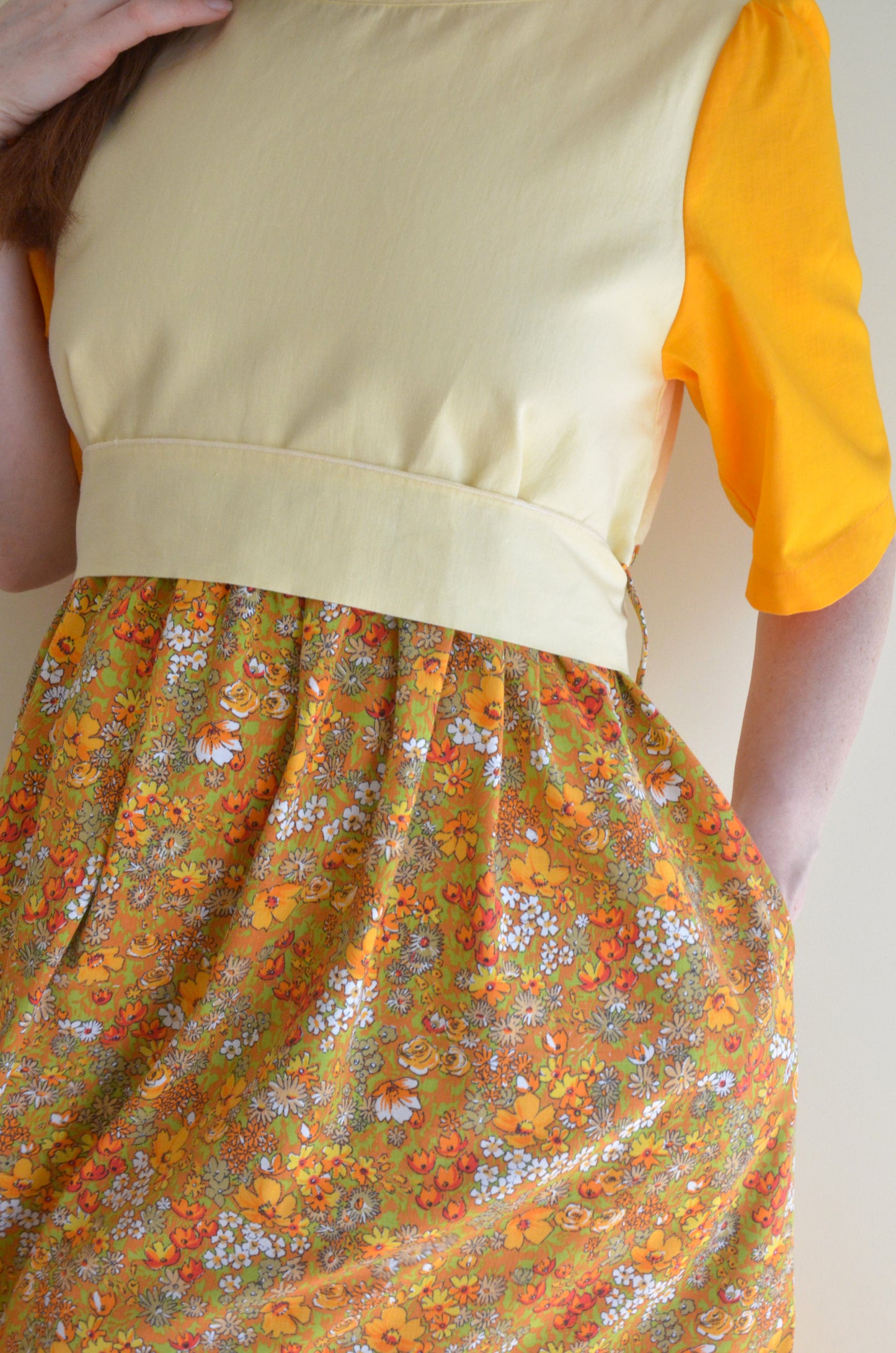 Boho Summer Dress (yellow)