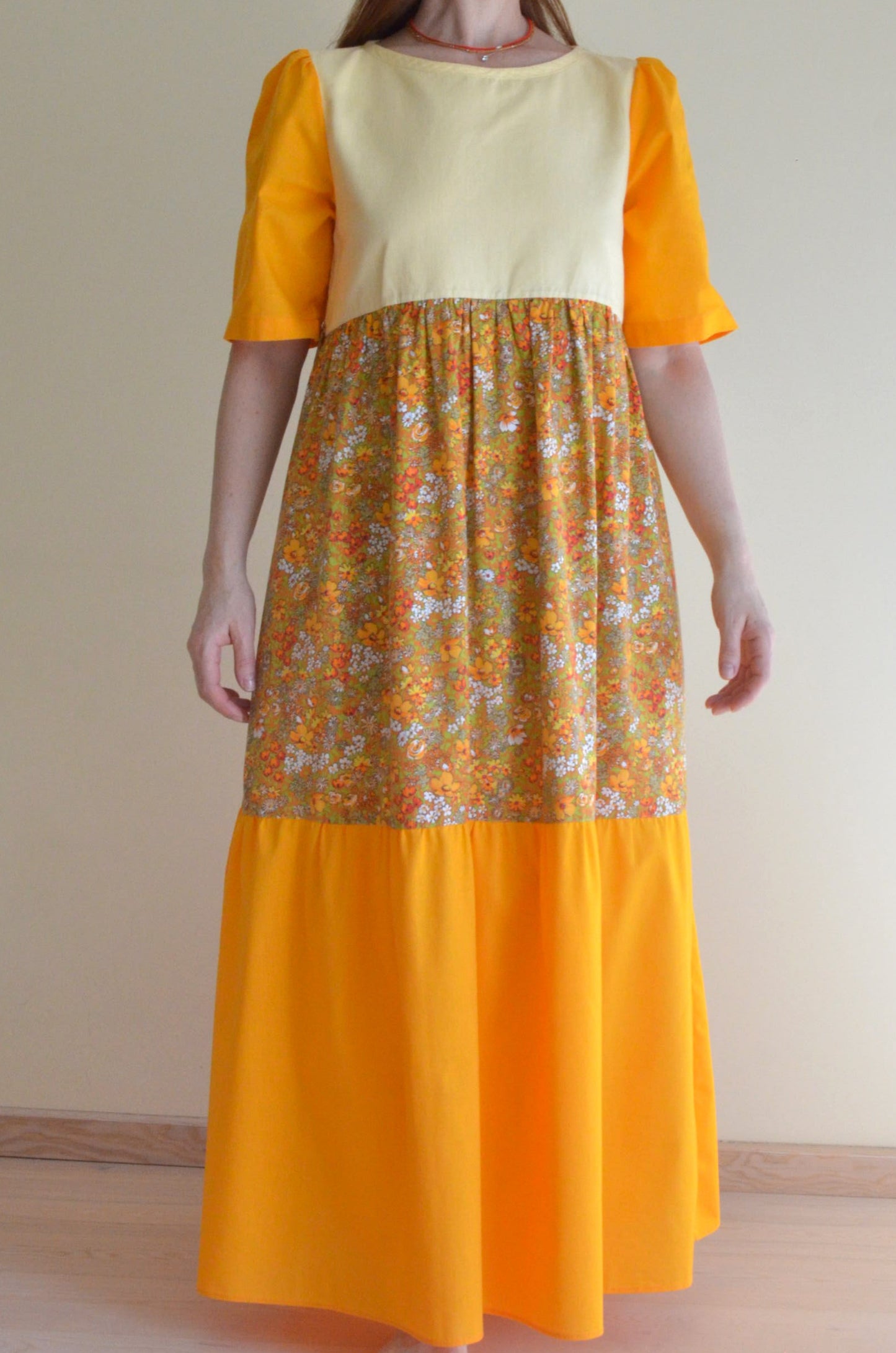 Boho Summer Dress (yellow)