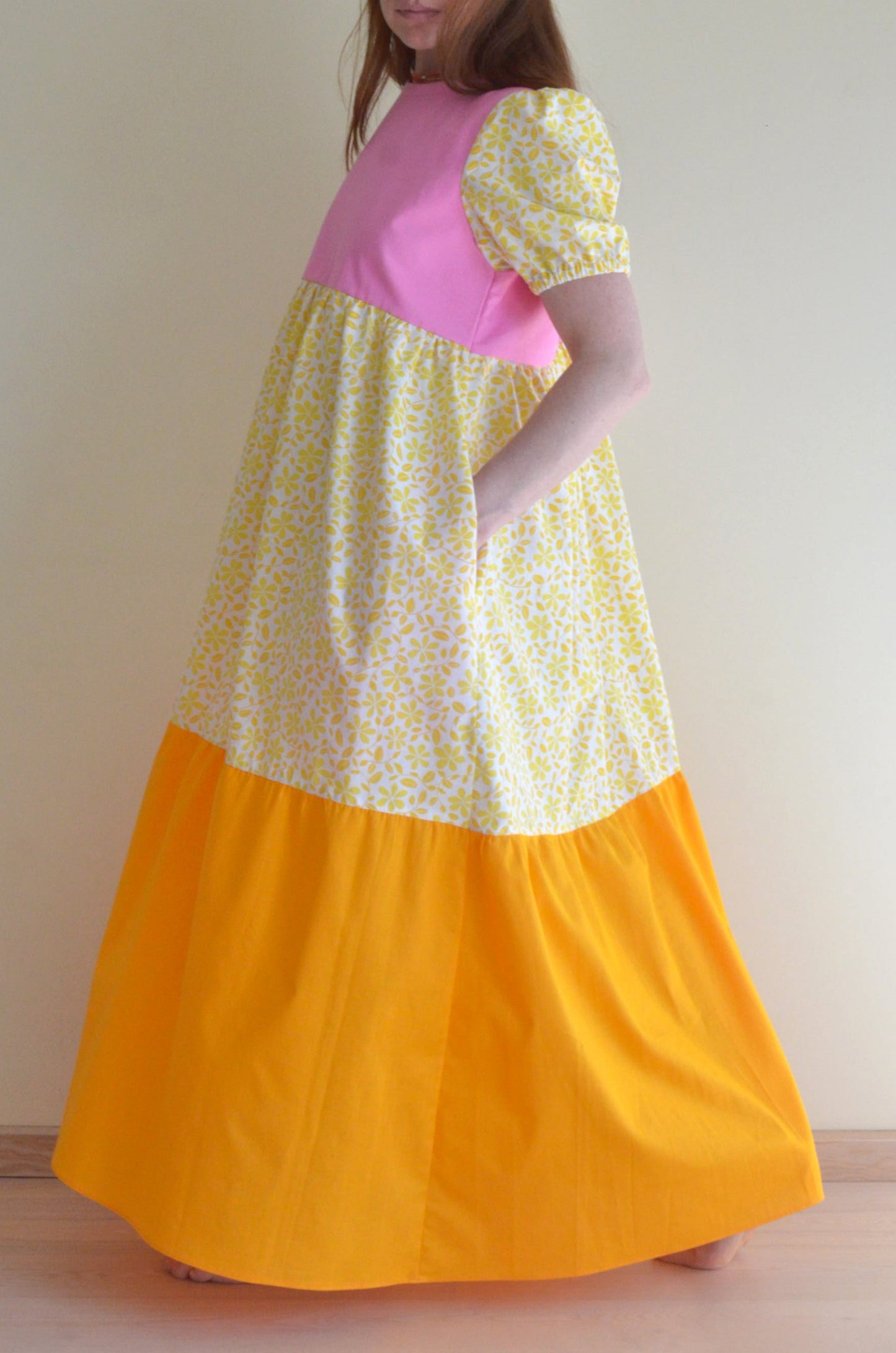 Boho Summer Dress (pink)