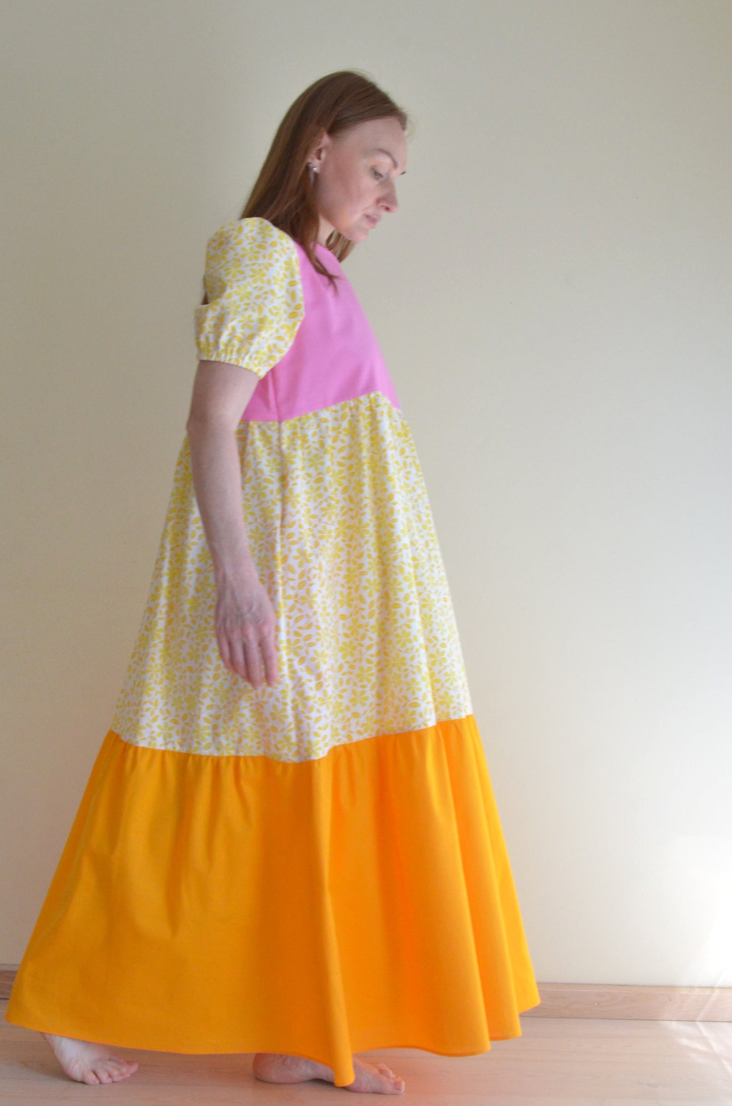 Boho Summer Dress (pink)