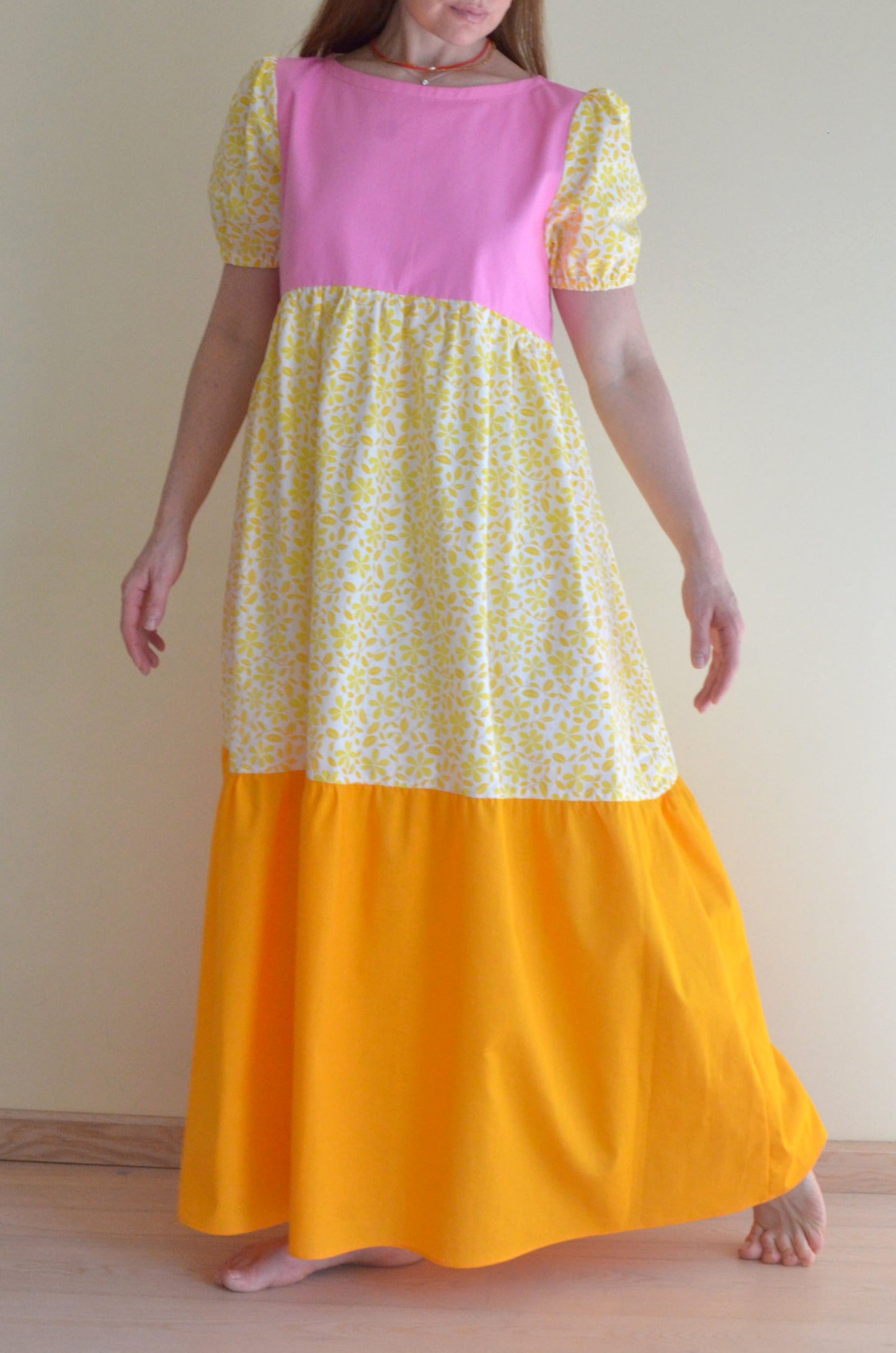 Boho Summer Dress (pink)