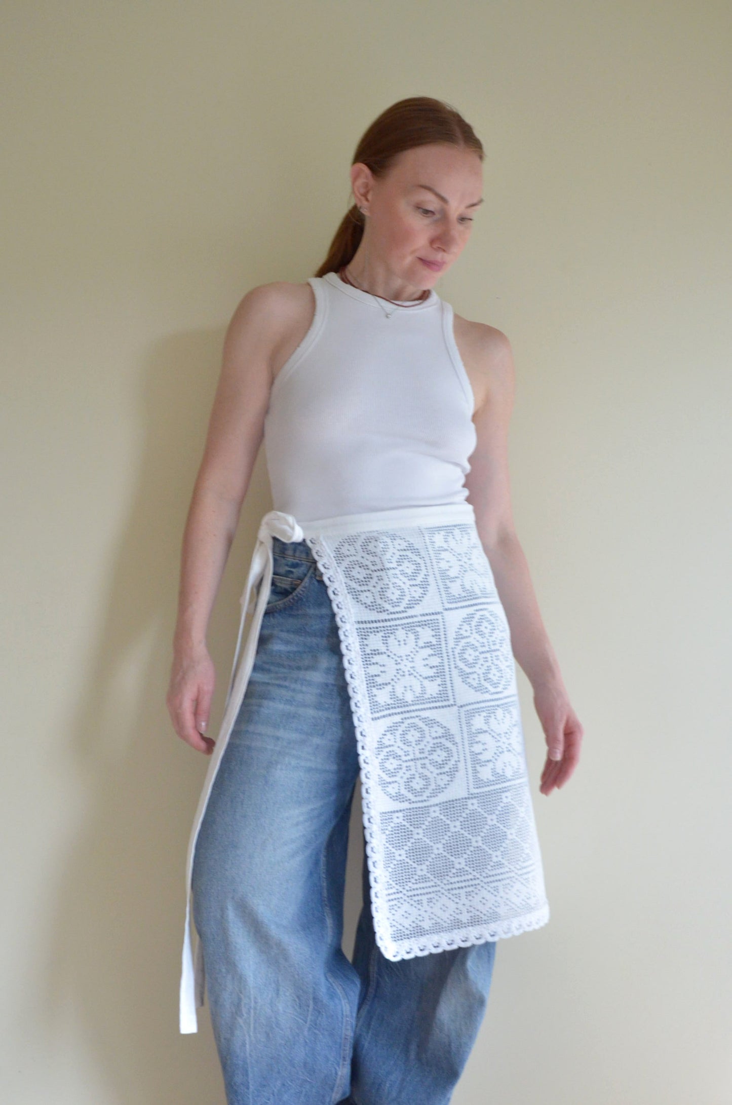 Lace Apron/Overskirt