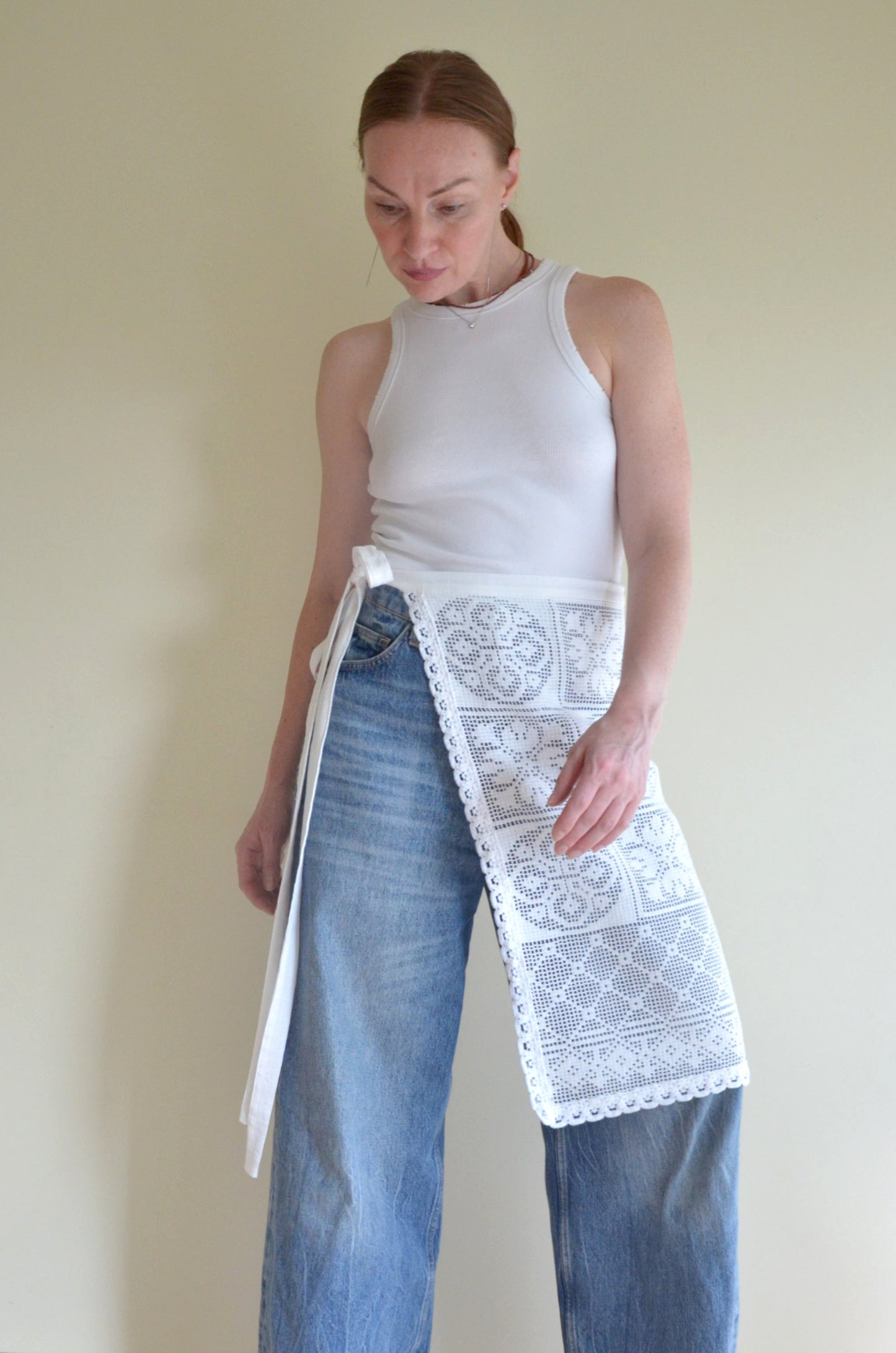 Lace Apron/Overskirt
