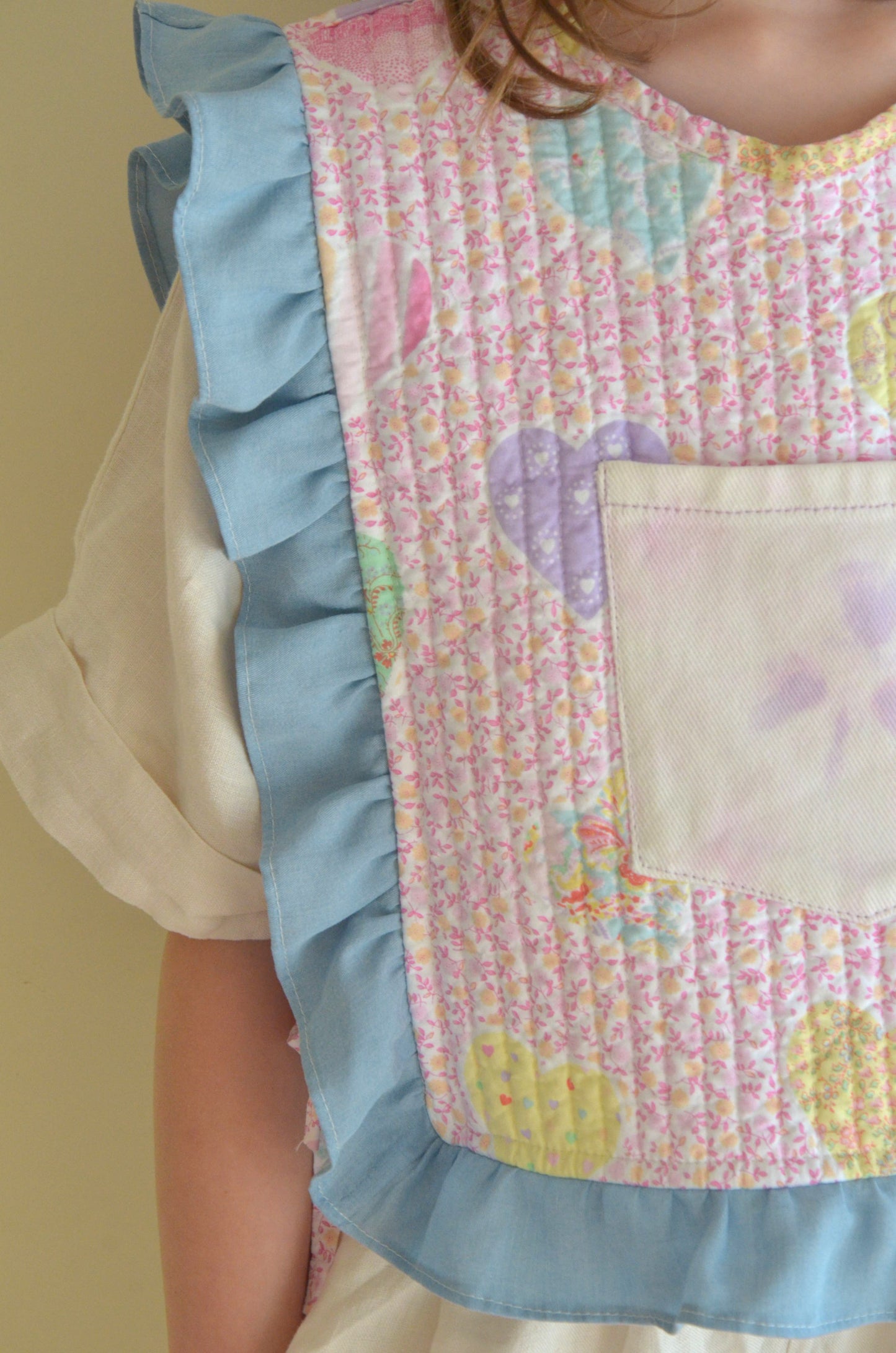 Children's Quilted Cotton-Candy Vest