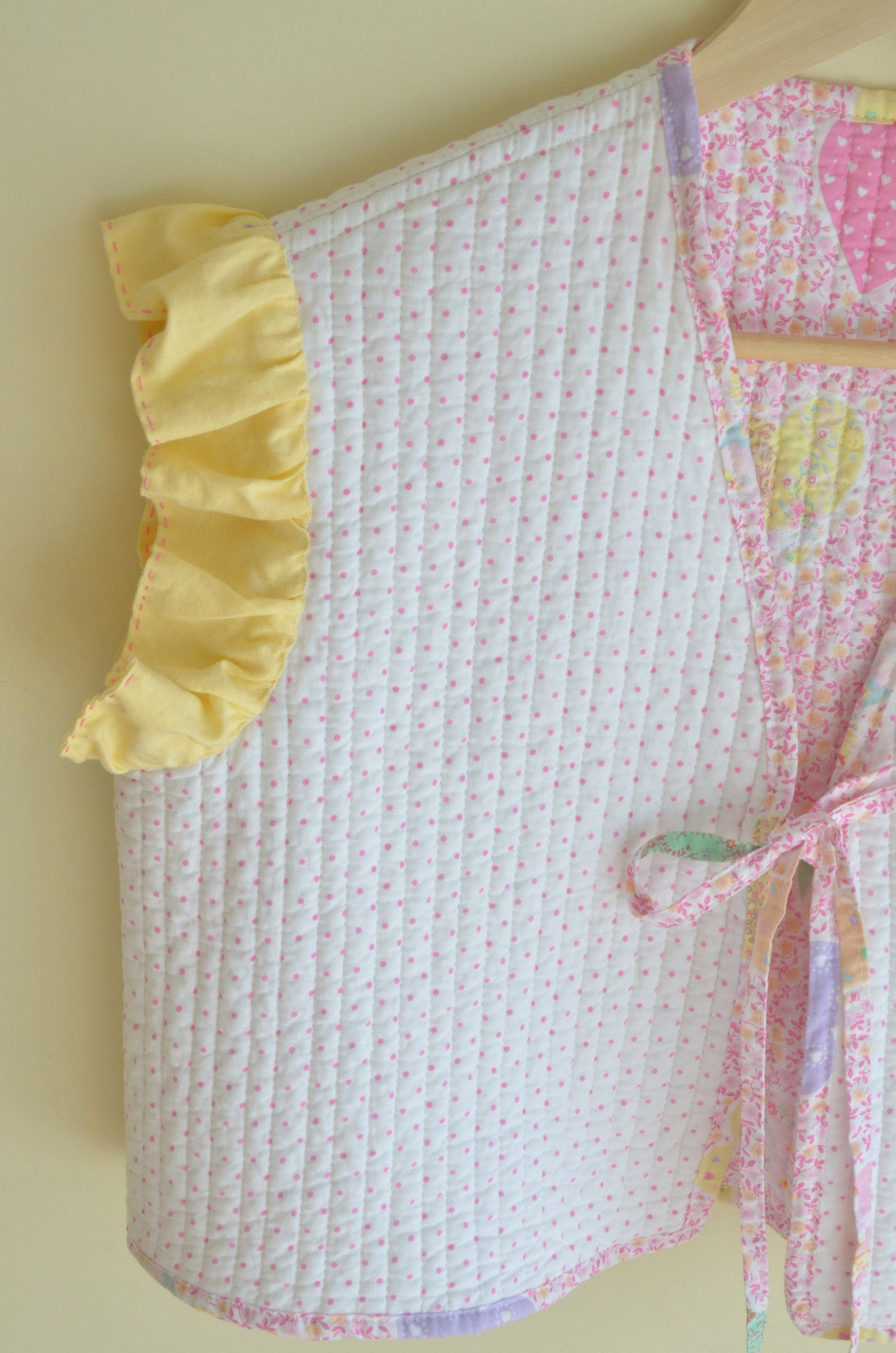 Quilted Reversible Cotton-Candy Vest