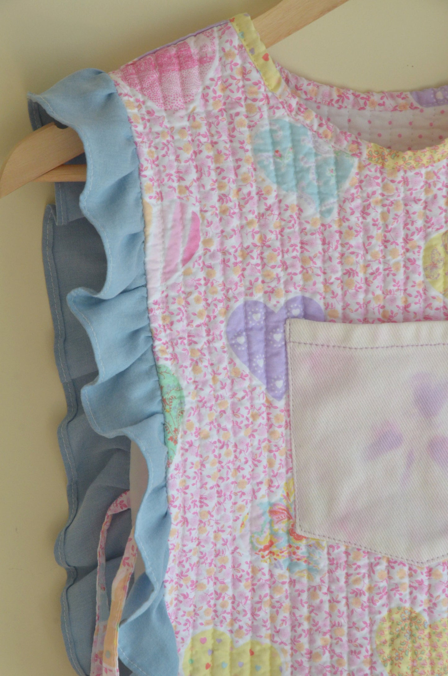 Children's Quilted Cotton-Candy Vest