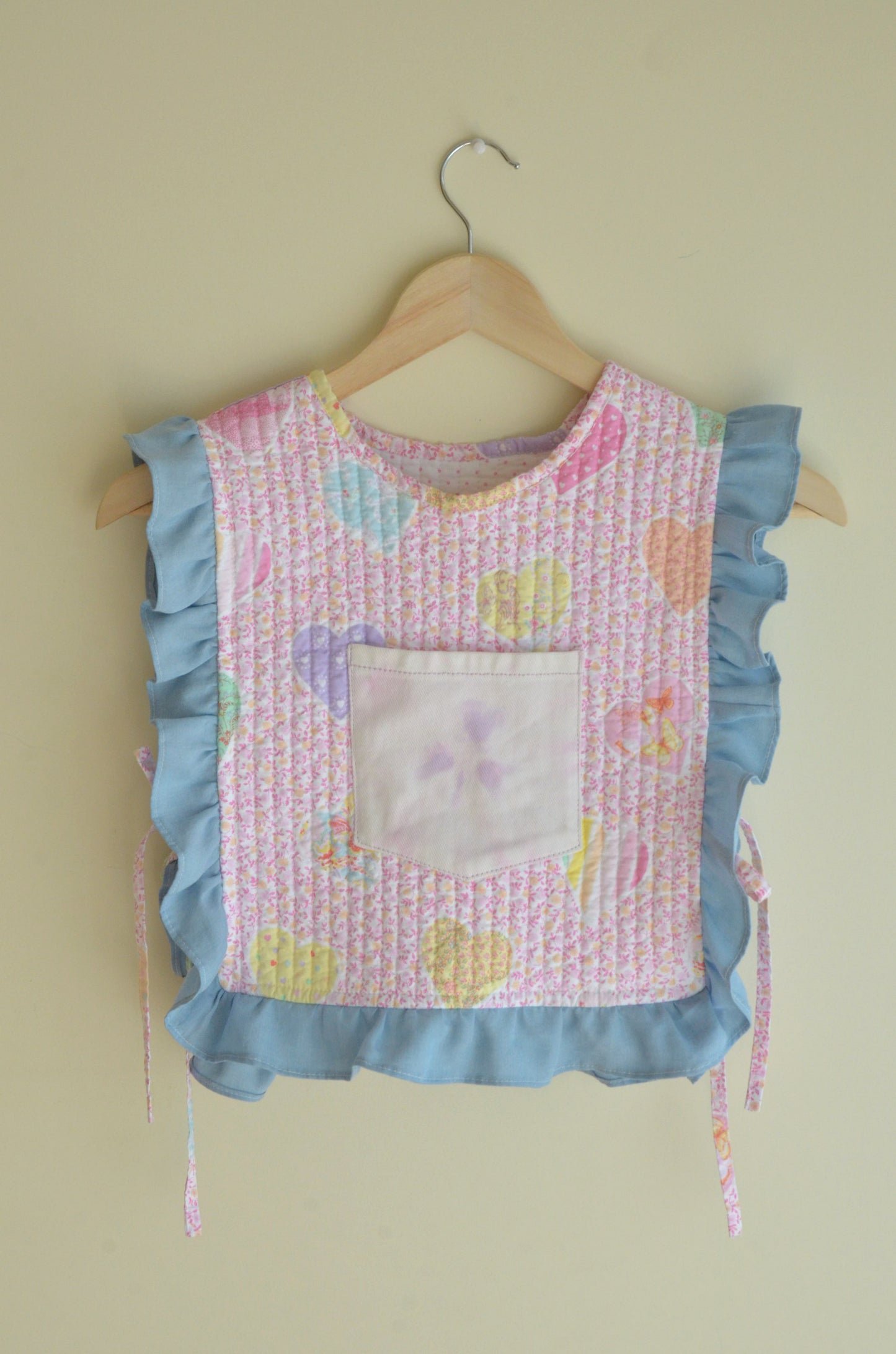 Children's Quilted Cotton-Candy Vest