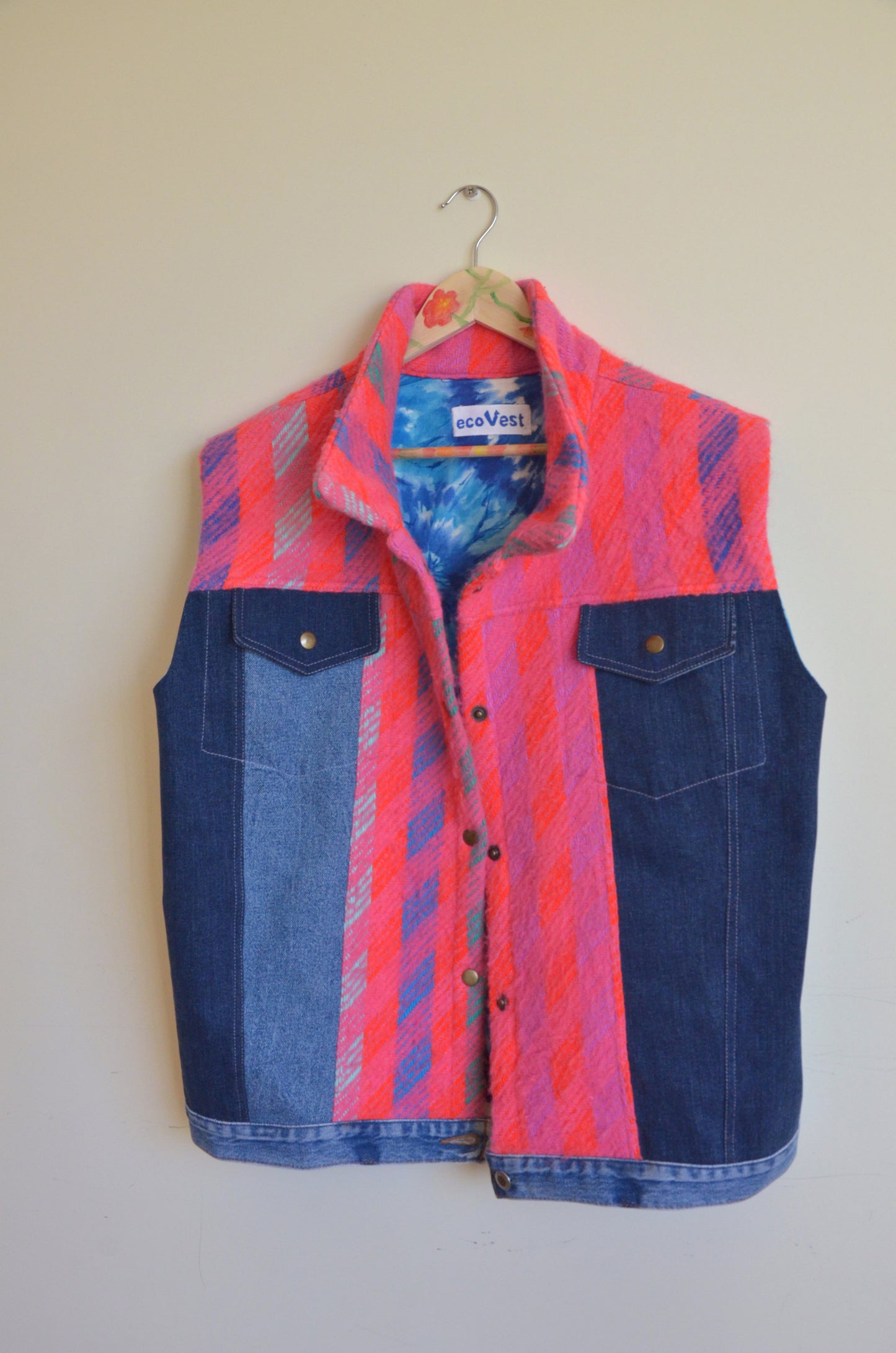 Pink Vest with Collar