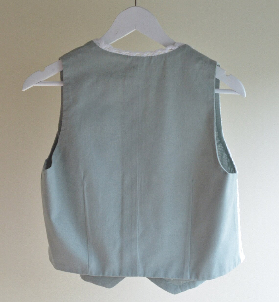 Vest With Vintage Lace