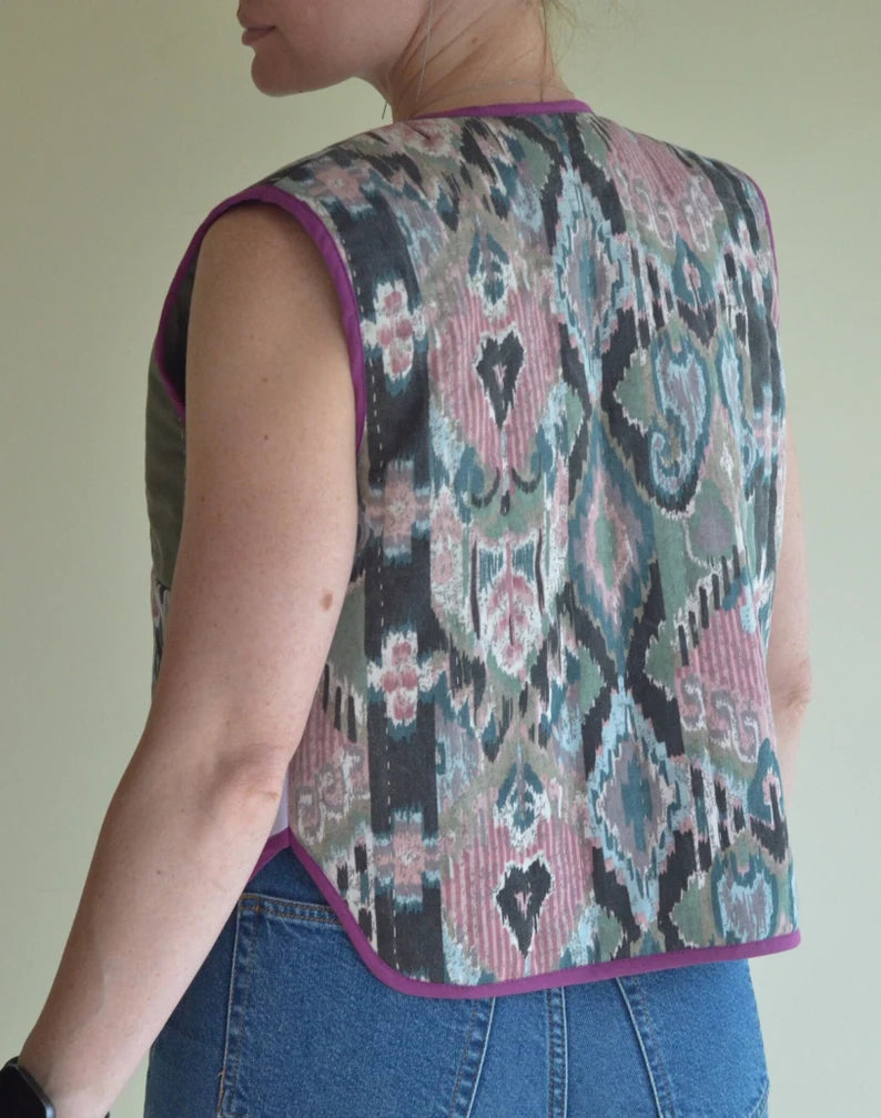 Short Quilted Vest