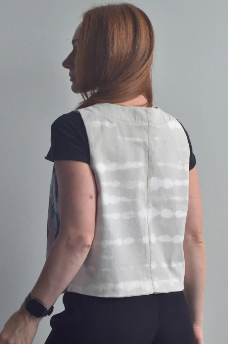 Patterned Cotton Vest