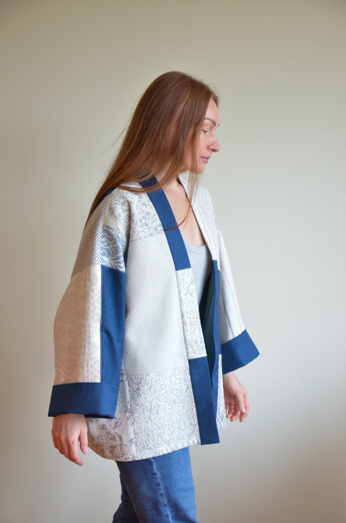 Patchwork Kimono Jacket