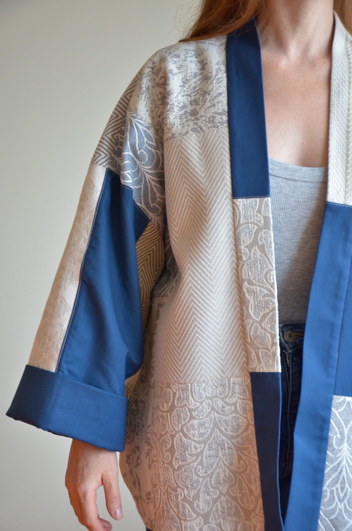 Patchwork Kimono Jacket