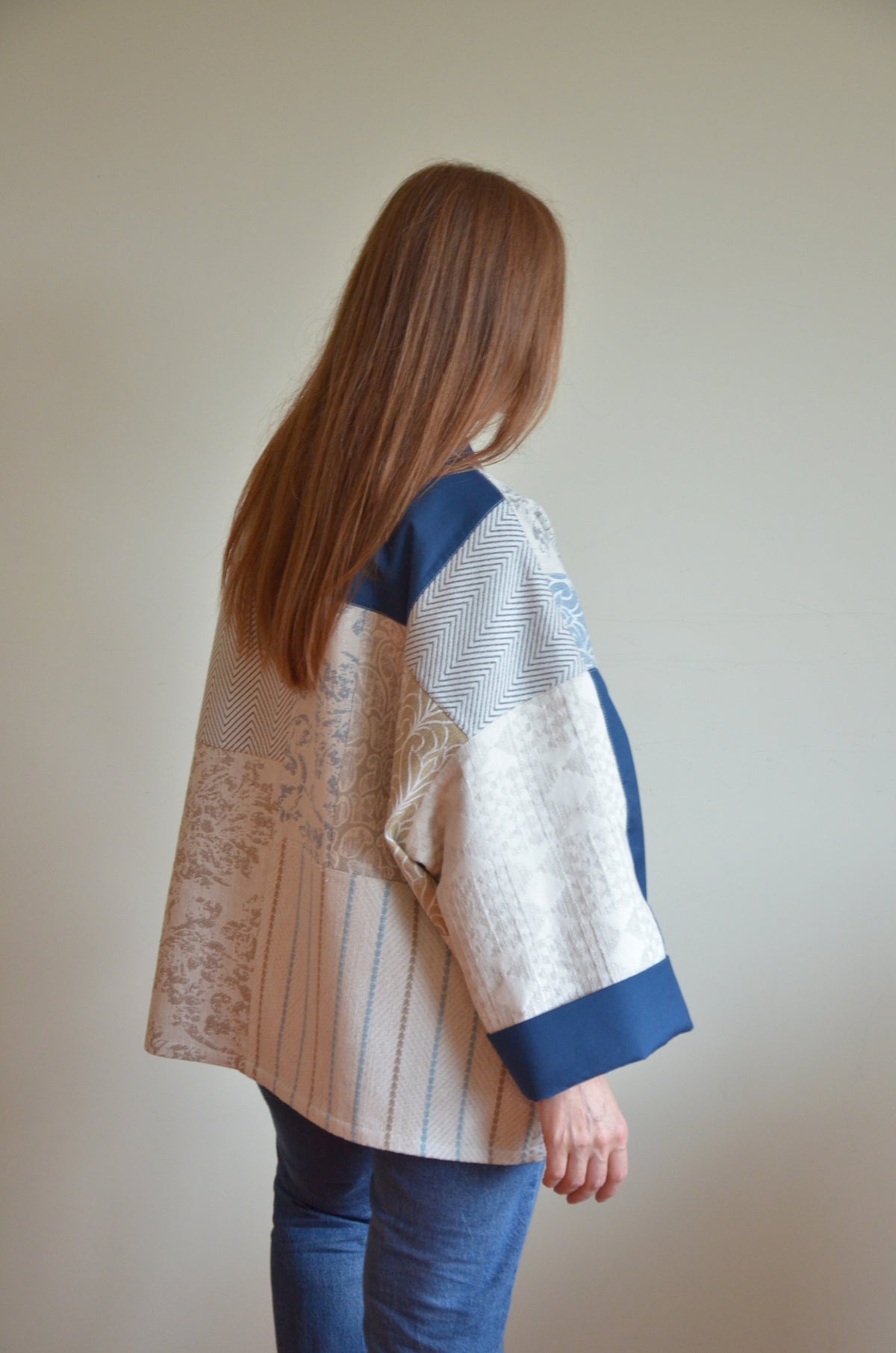 Patchwork Kimono Jacket