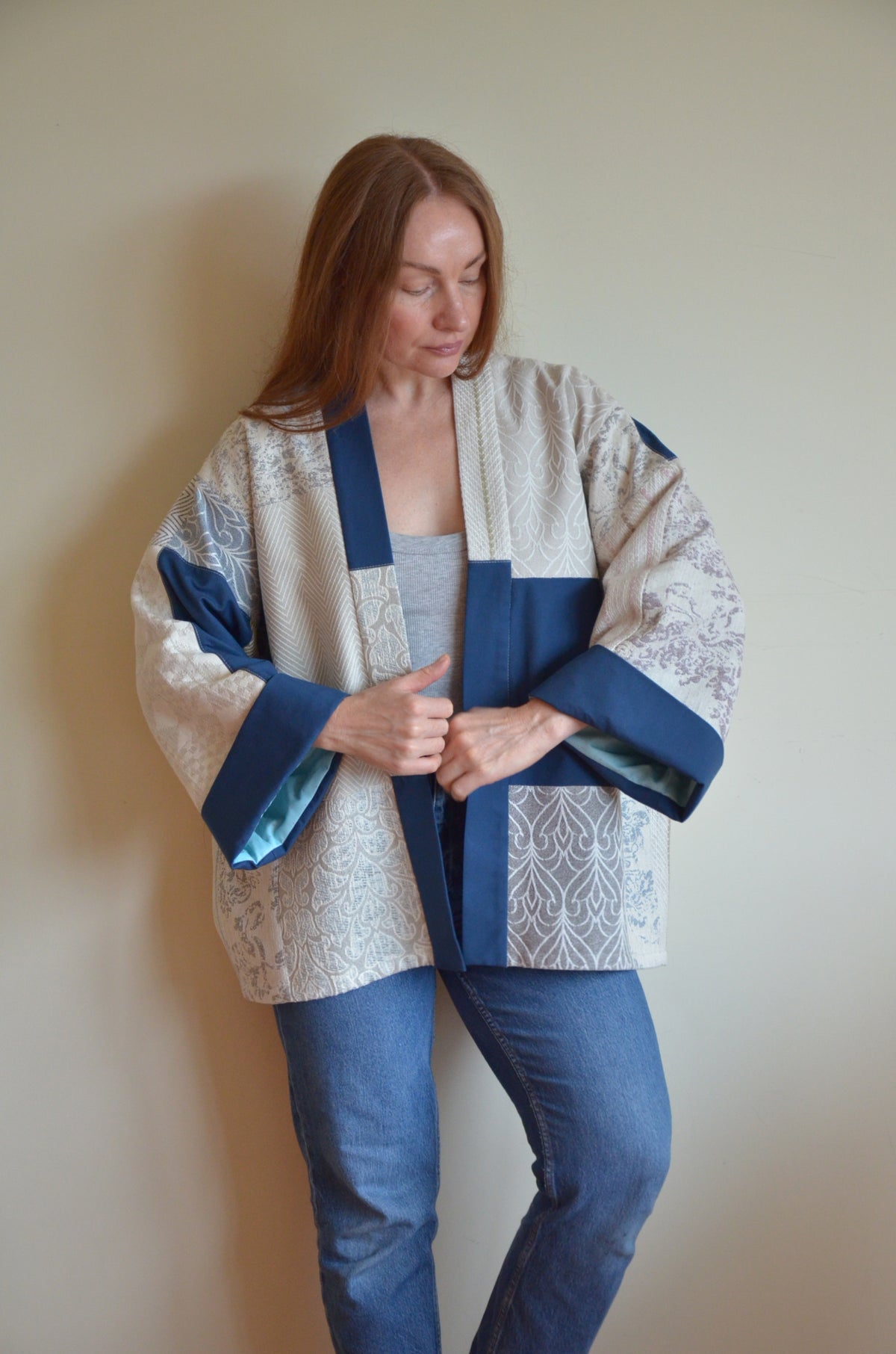 Patchwork Kimono Jacket