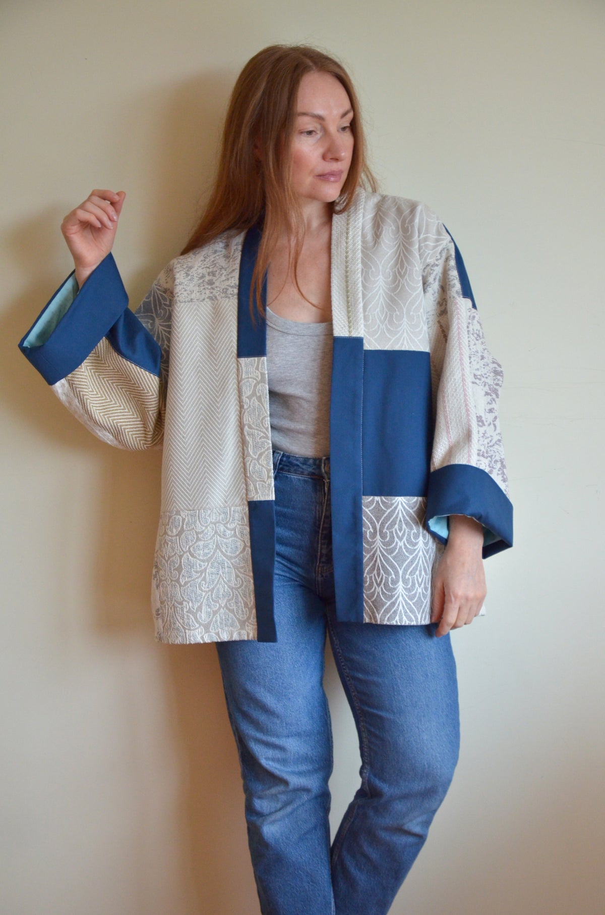 Patchwork Kimono Jacket