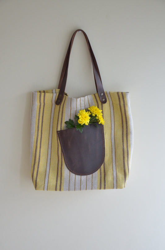 Striped Handbag