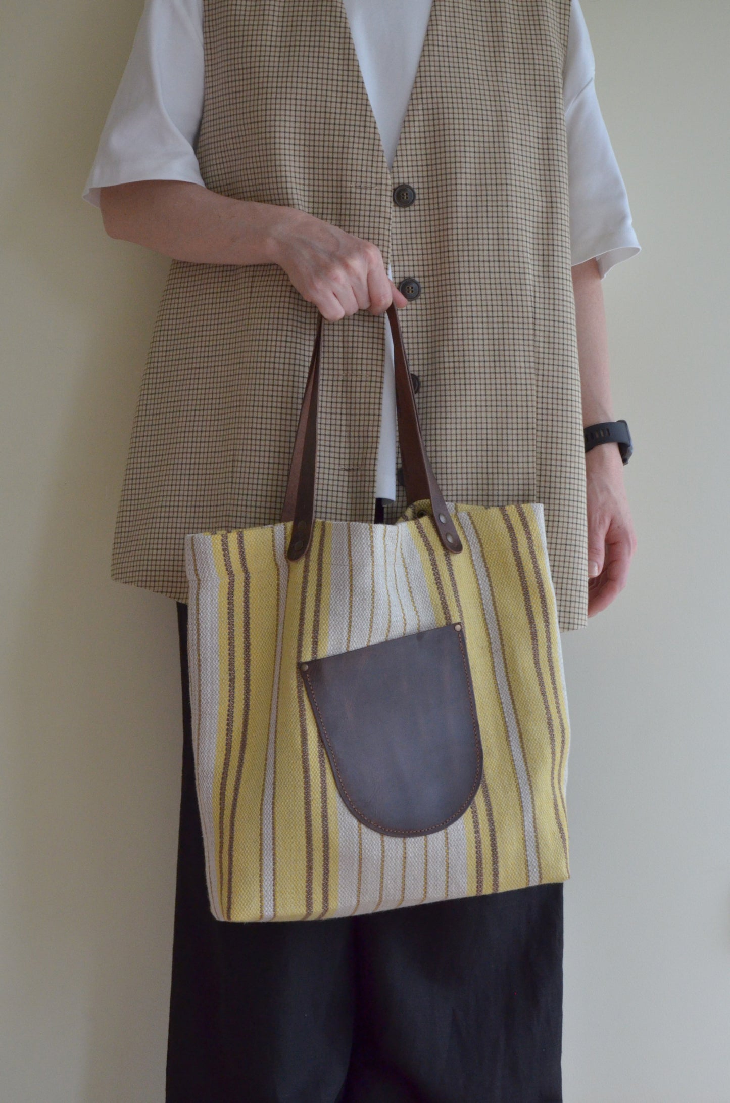 Striped Handbag
