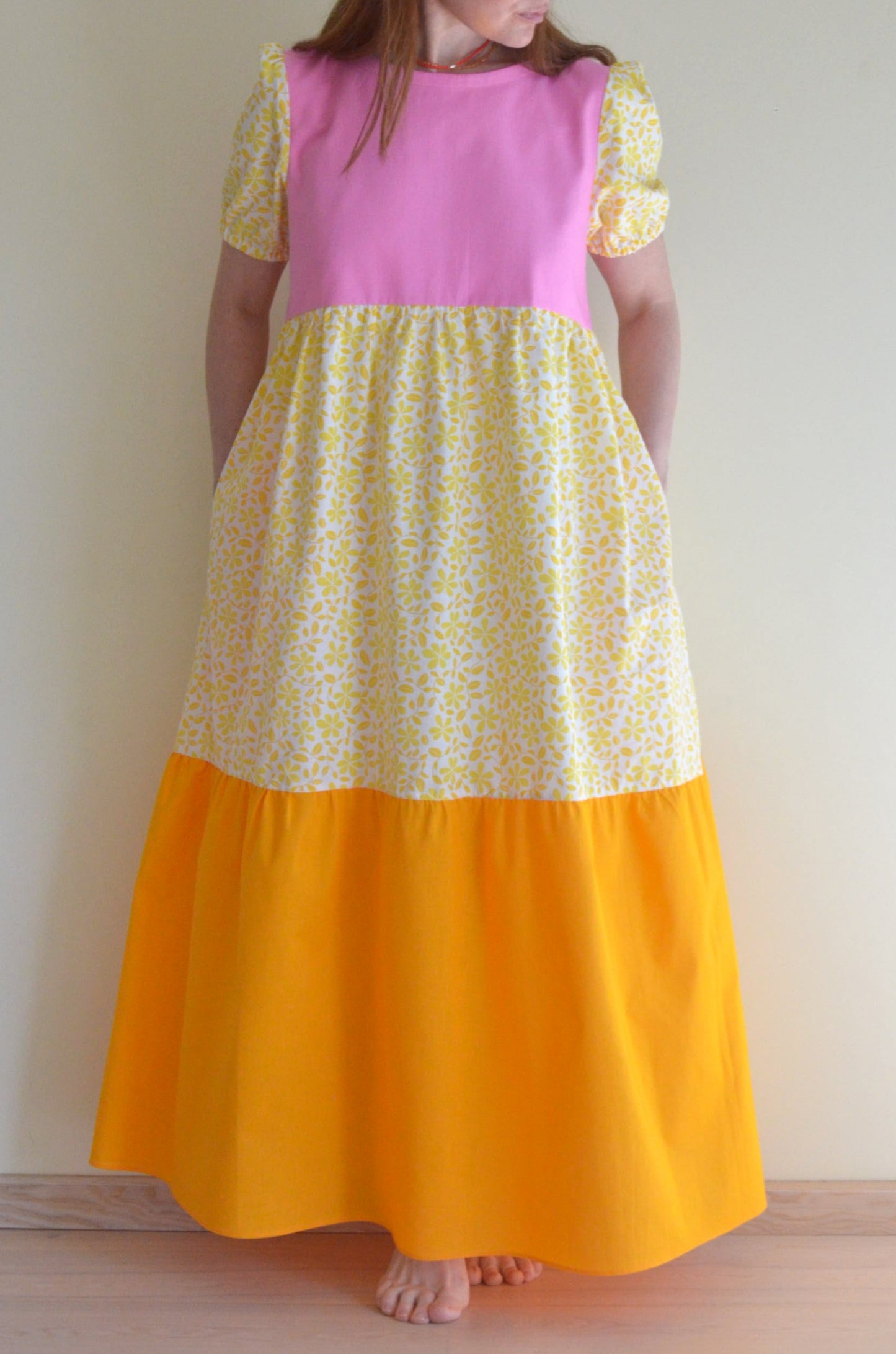 Boho Summer Dress (pink)