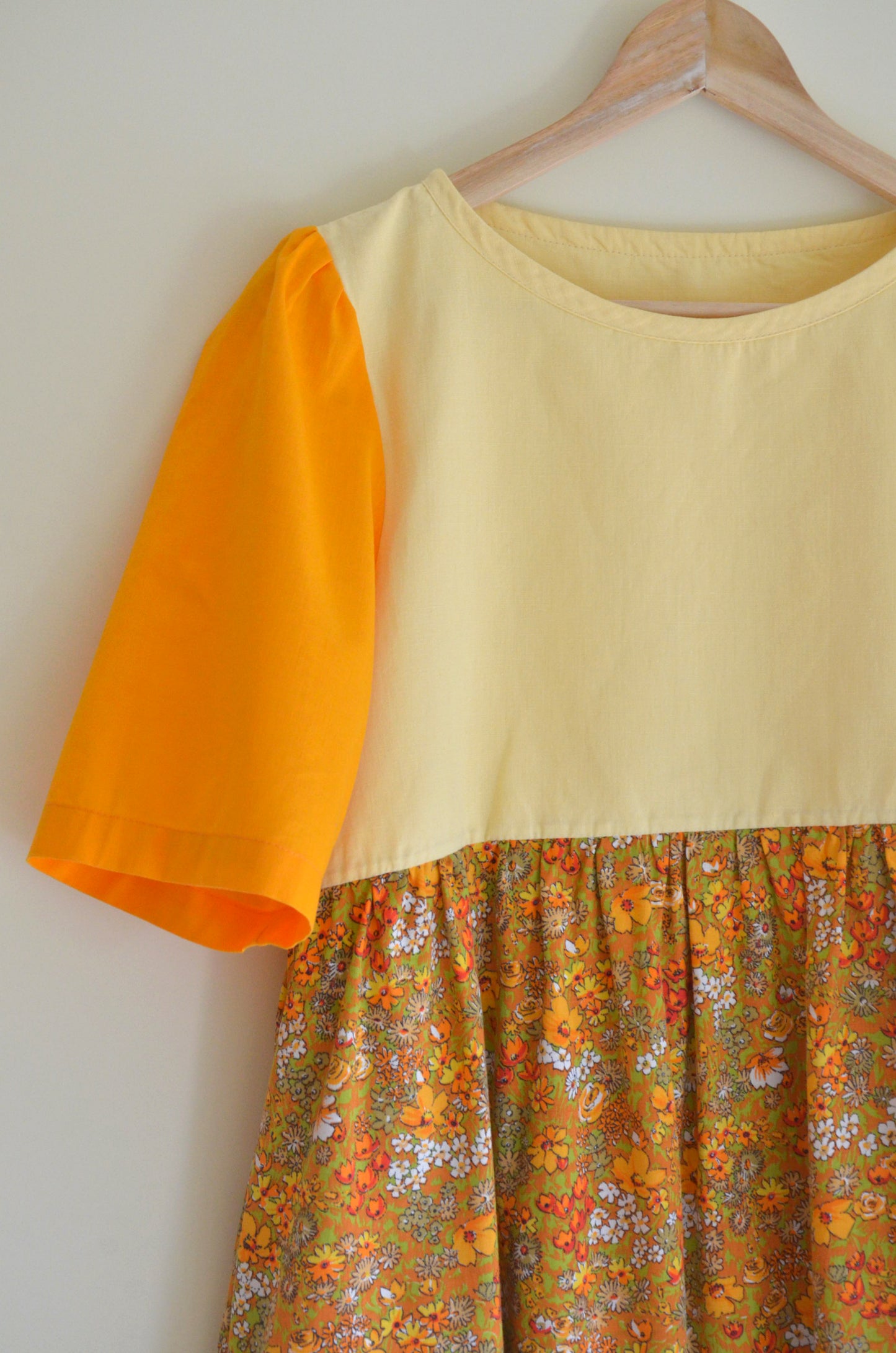 Boho Summer Dress (yellow)