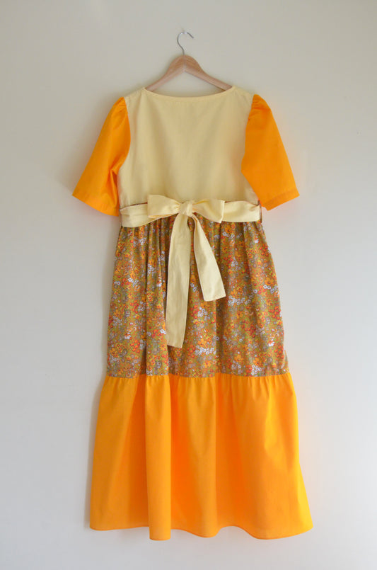 Boho Summer Dress (yellow)