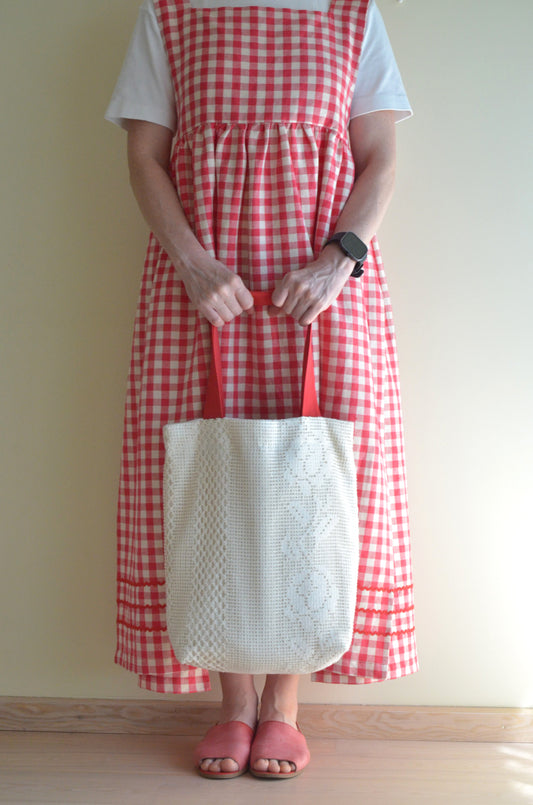 Plaid Linen Dress
