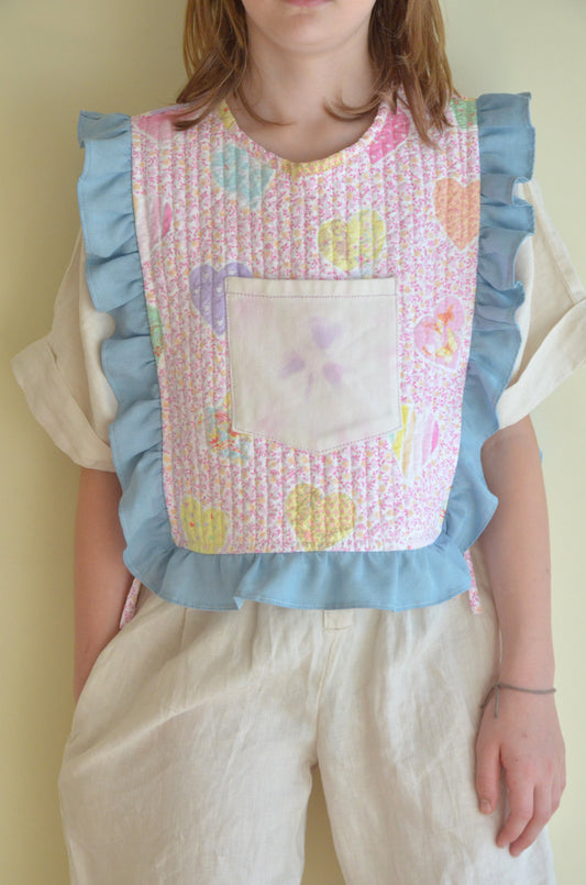 Children's Quilted Cotton-Candy Vest