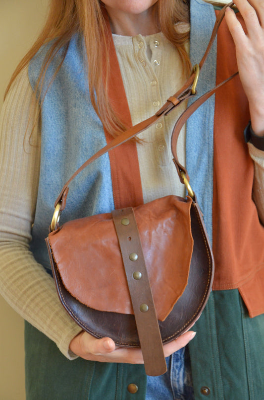 Leather Bag "From Scraps"