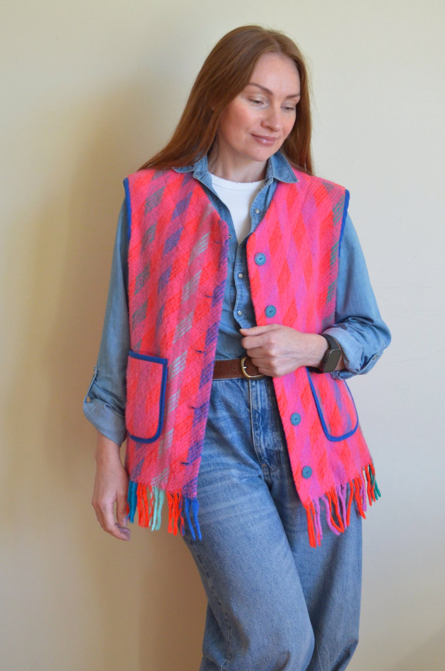 Warm Pink Vest