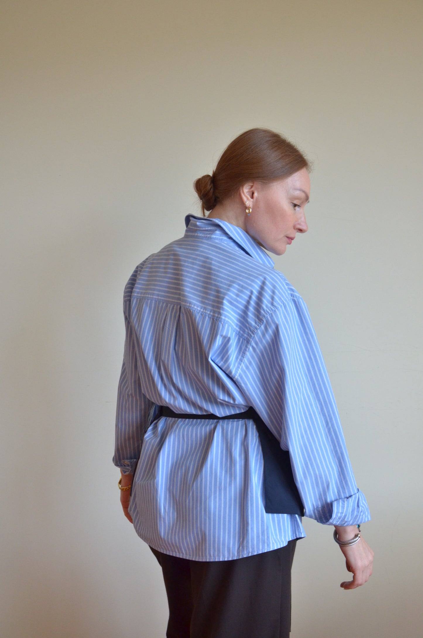 Vest with ties + pockets