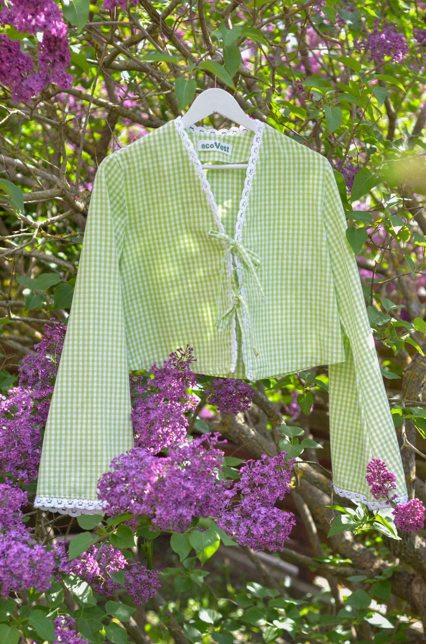 Tie-front Blouse