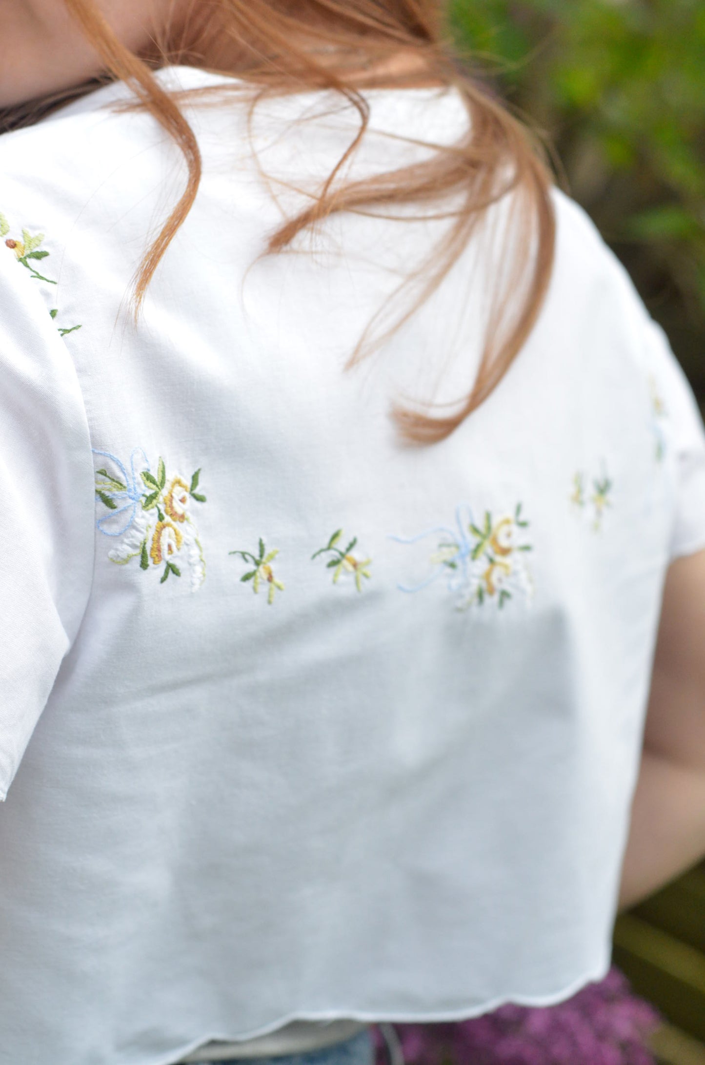 Tie-front Cotton Vest