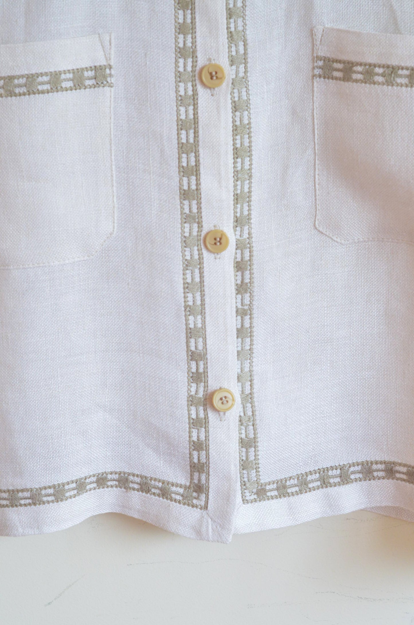 Oversized Shirt with Embroidery