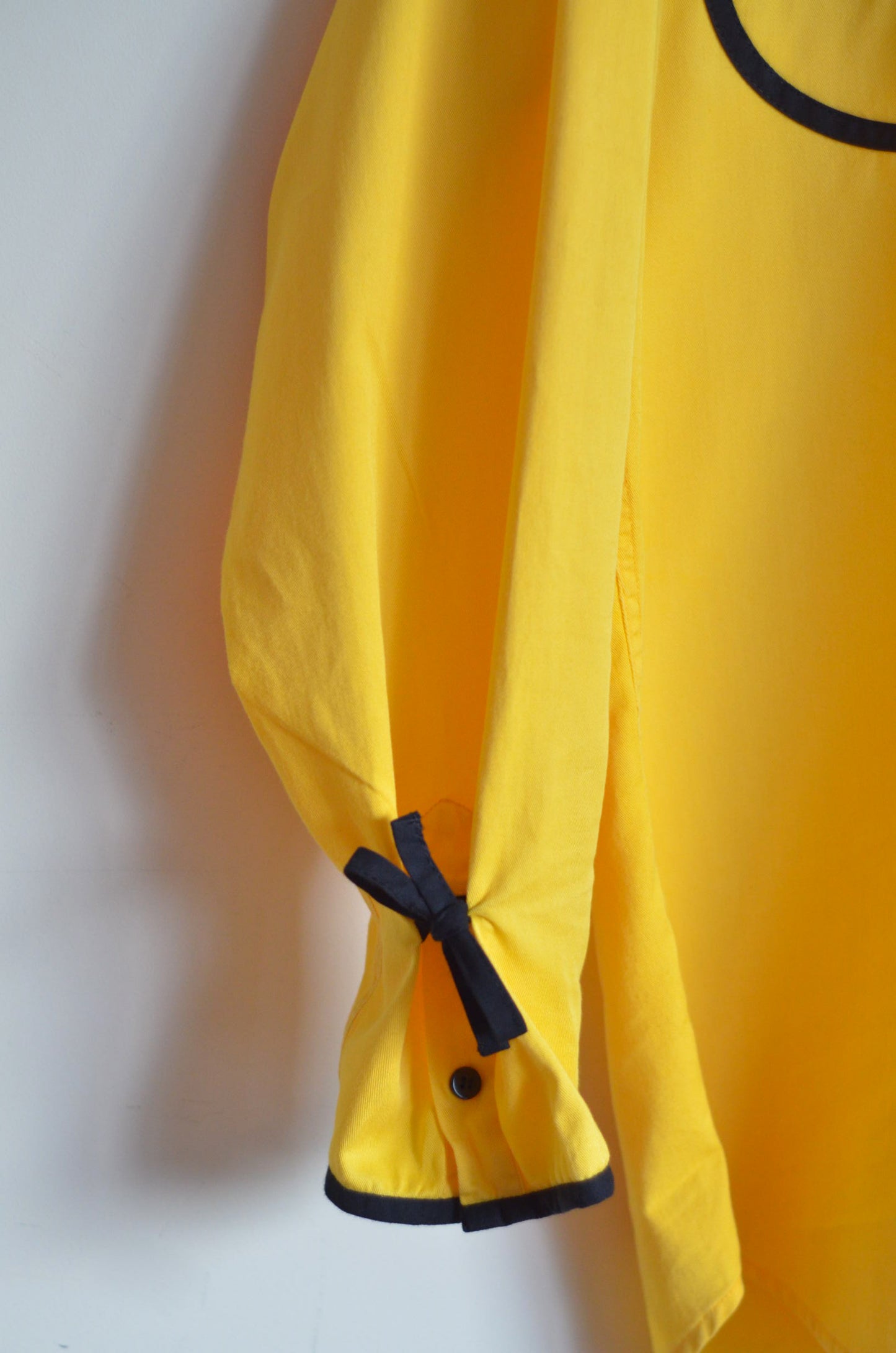Yellow Shirt with Black Accents