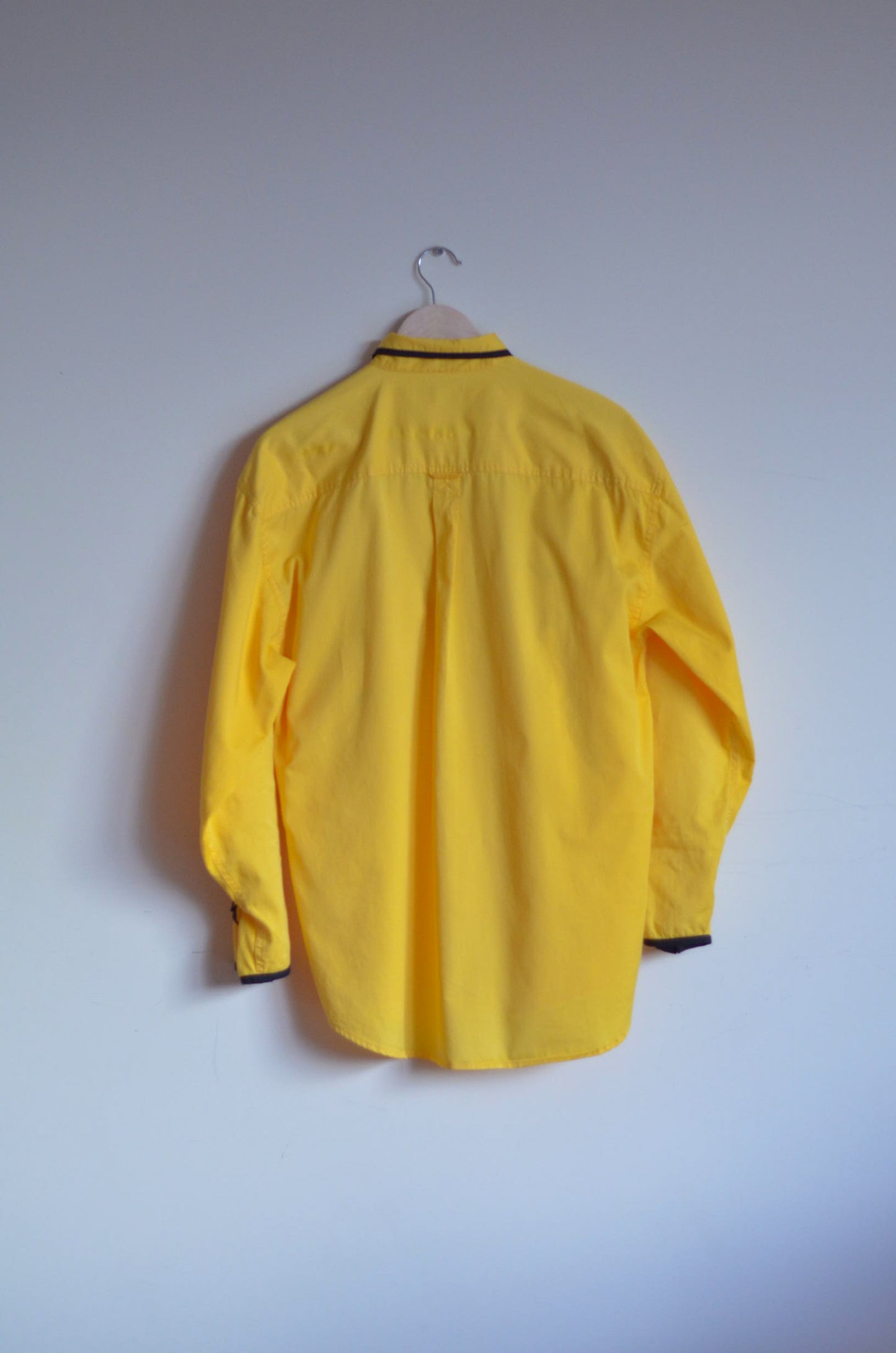 Yellow Shirt with Black Accents