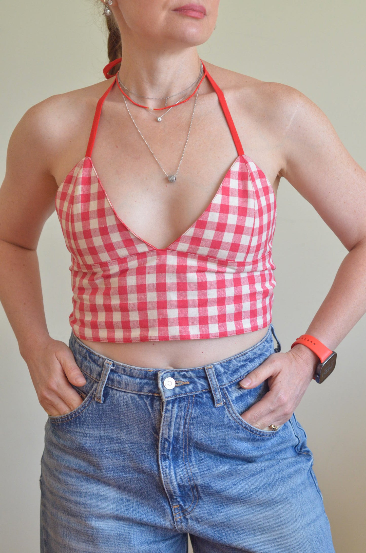 Reversible Summer Top (Red)