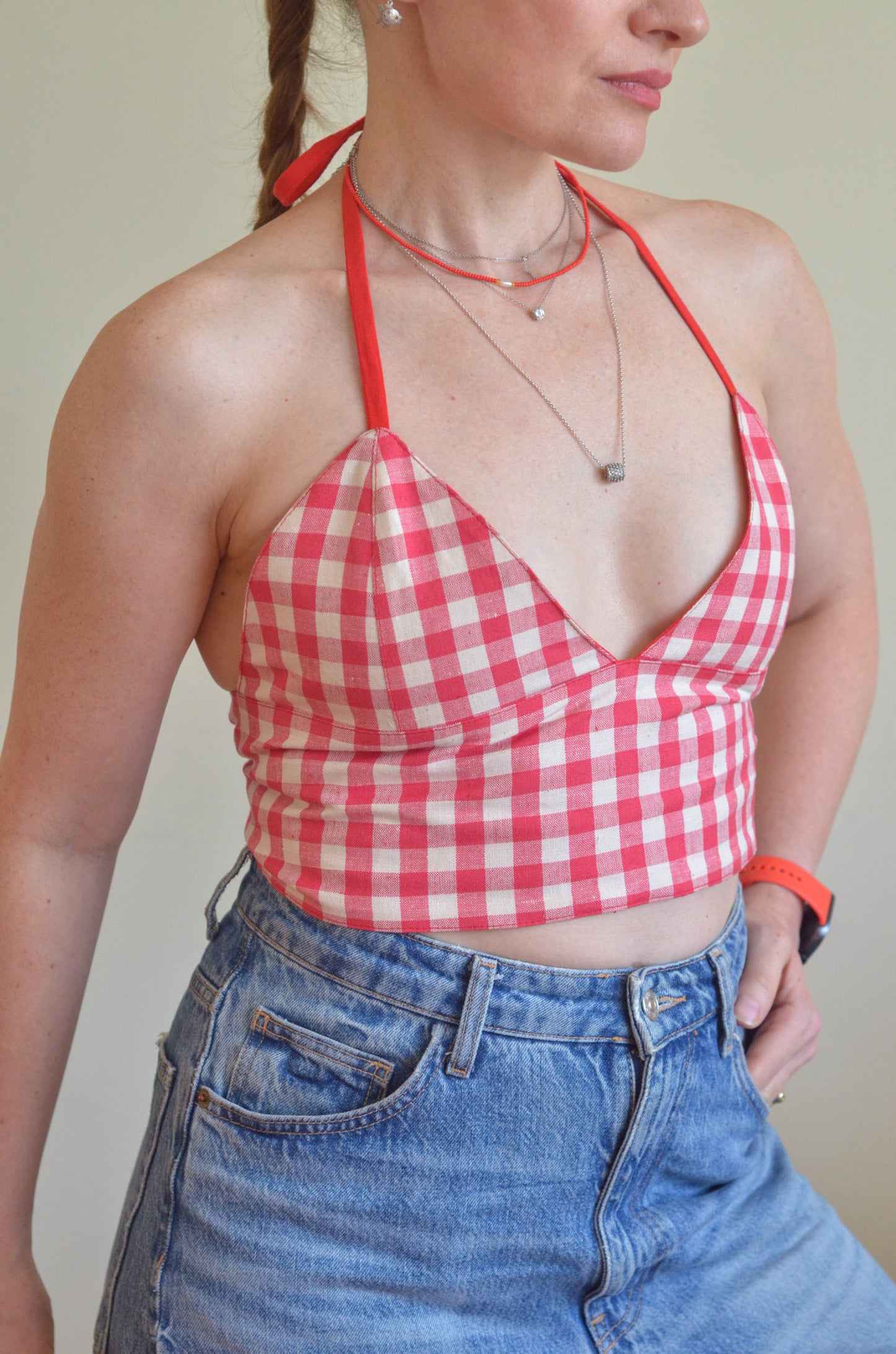 Reversible Summer Top (Red)