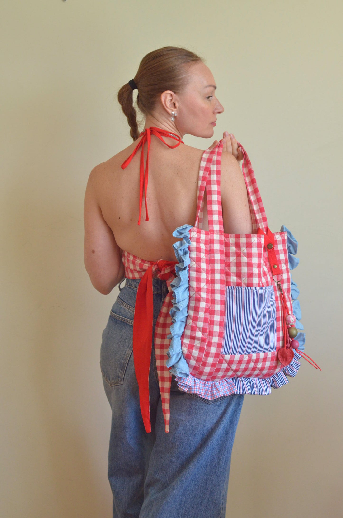 Reversible Summer Top (Red)