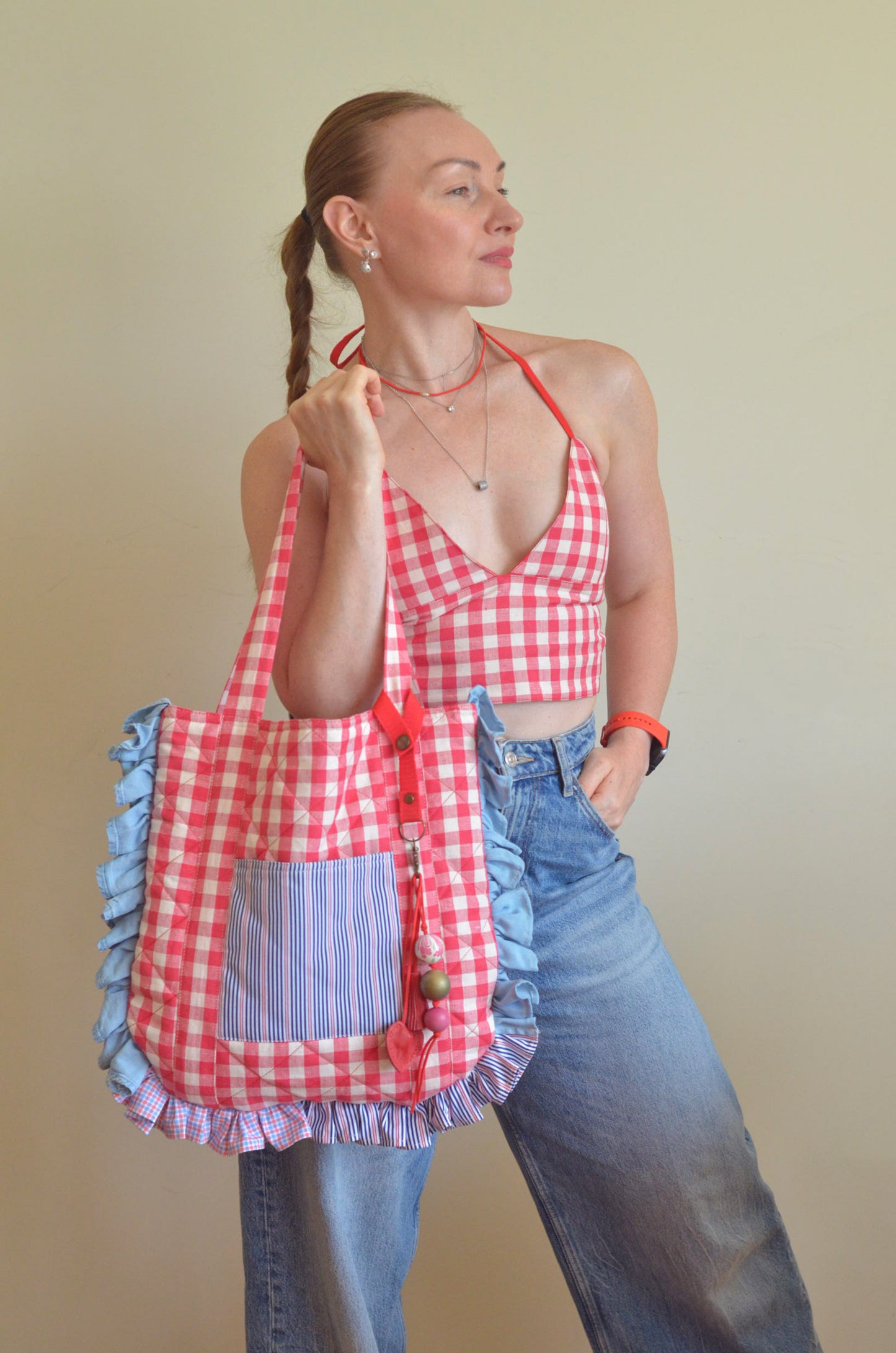Reversible Summer Top (Red)
