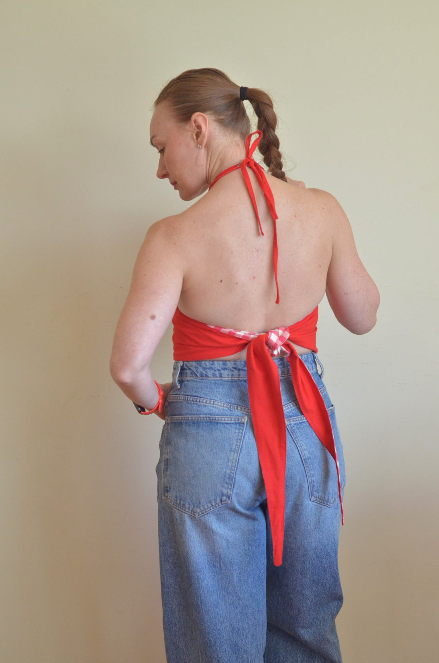 Reversible Summer Top (Red)