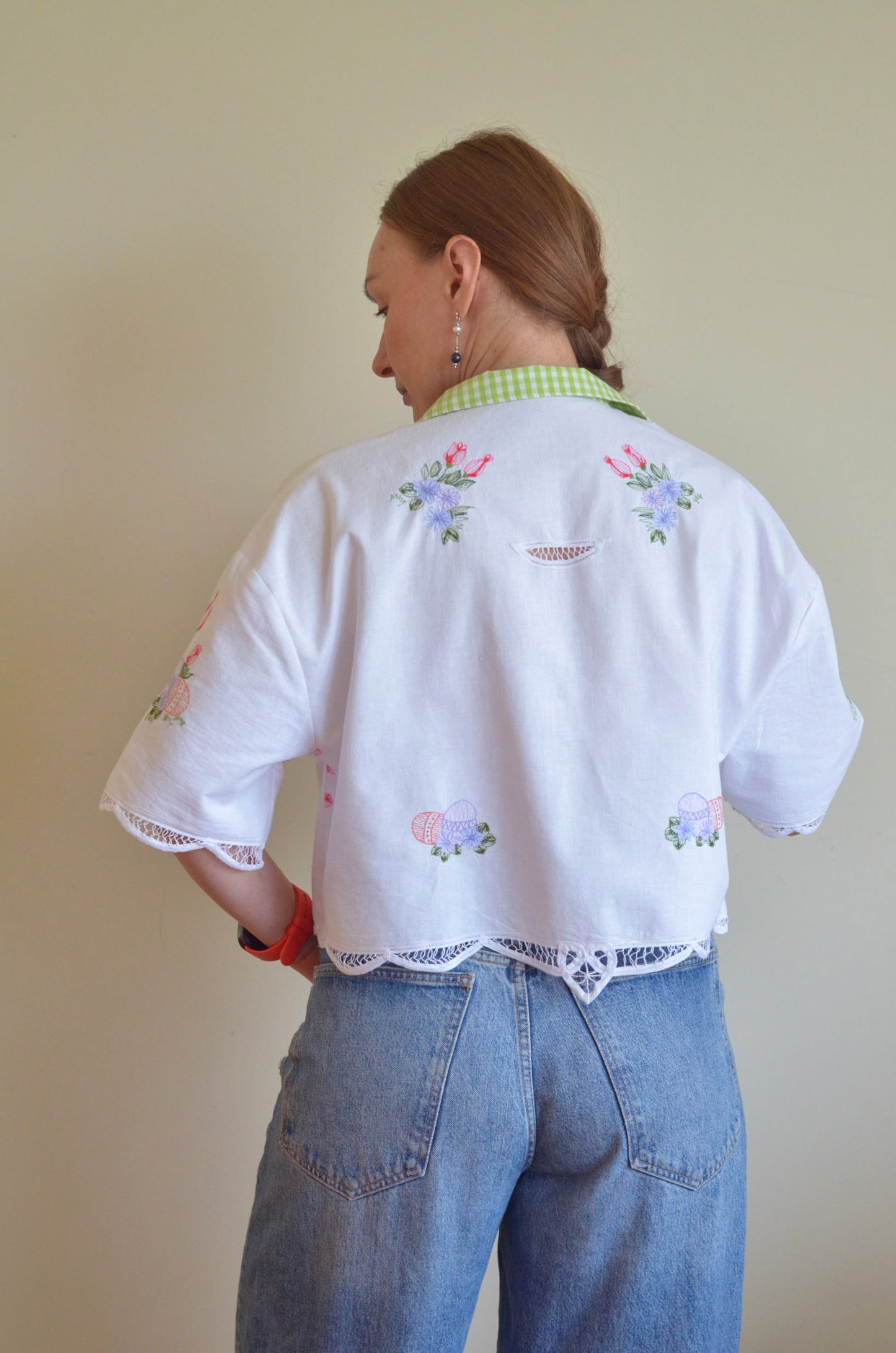 Shirt with Embroidery