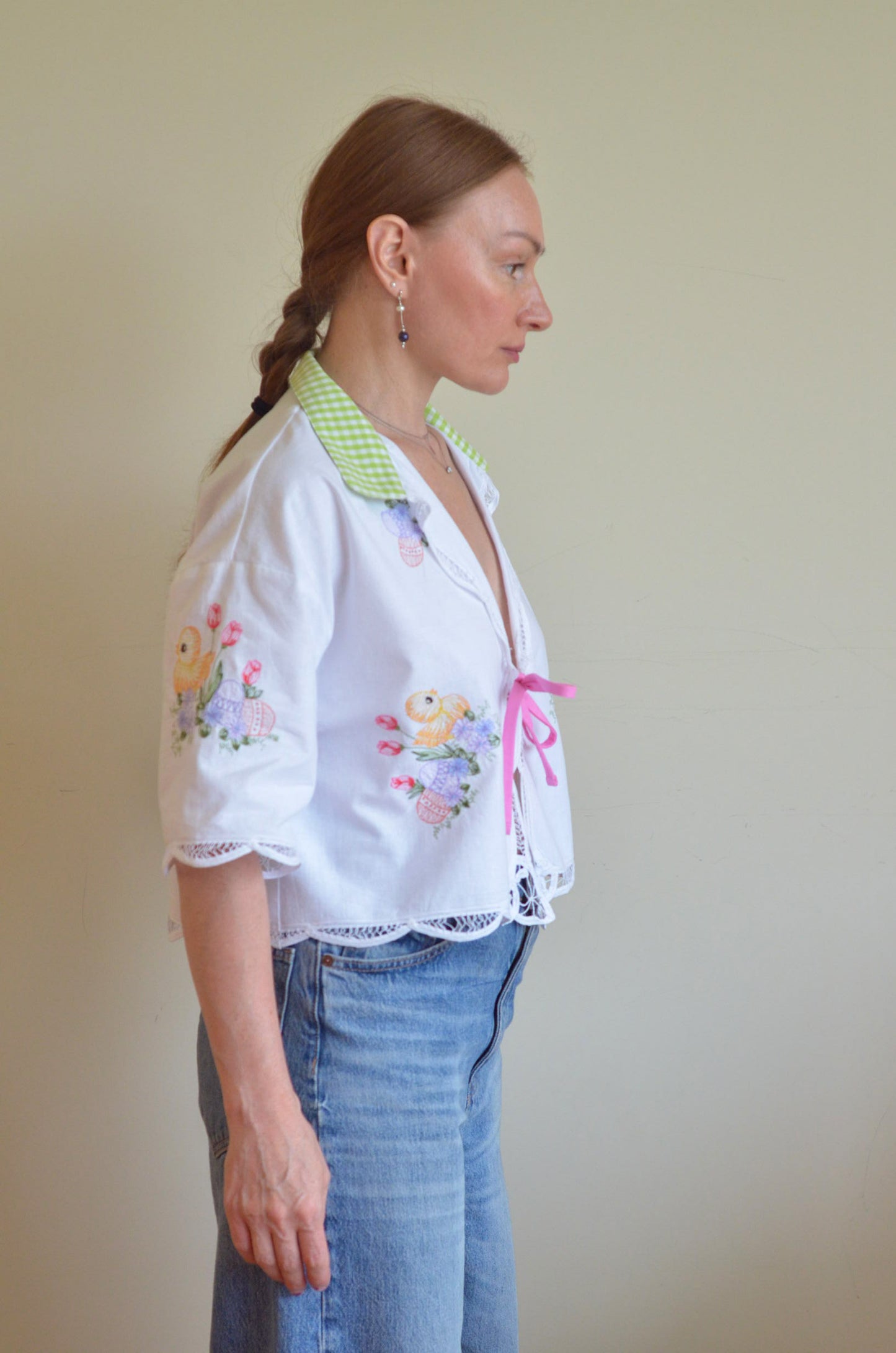 Shirt with Embroidery
